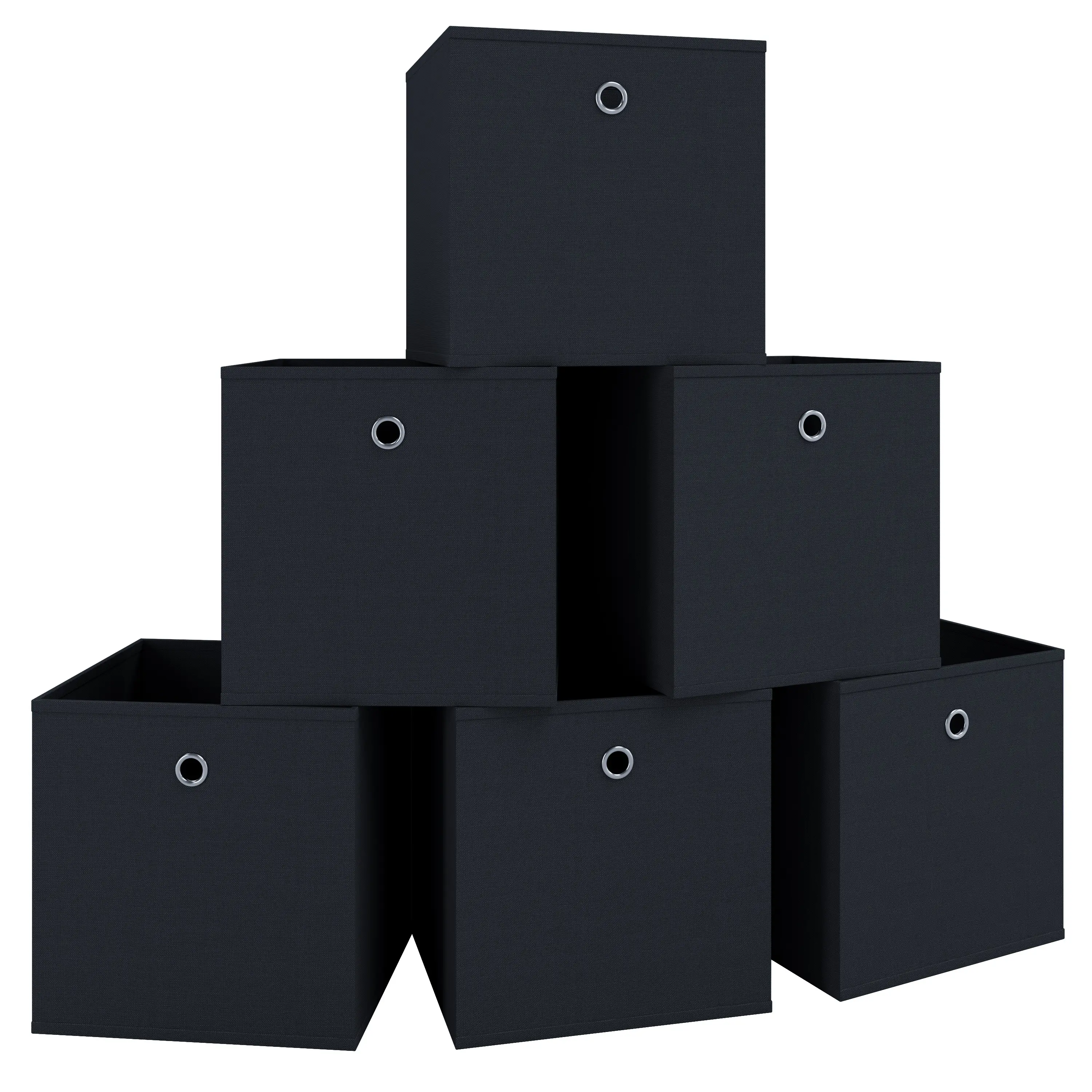 6er Set Faltbox Klappbox Kiste Boxas | Kleideraufbewahrung
