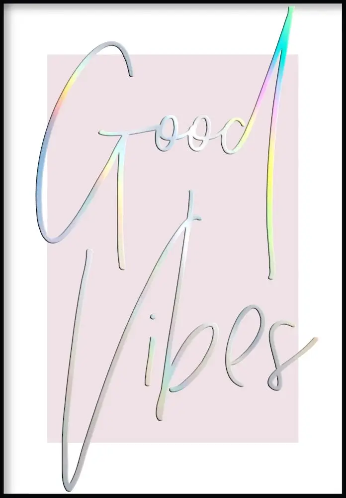 Vibes Holo Gute Poster