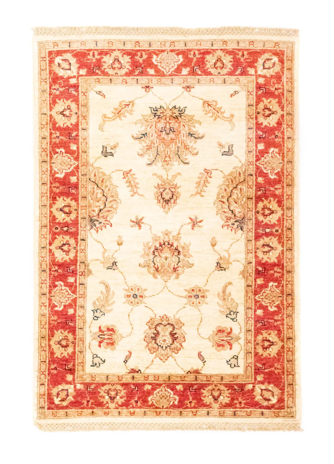 Ziegler Teppich - 125 x 83 cm - beige