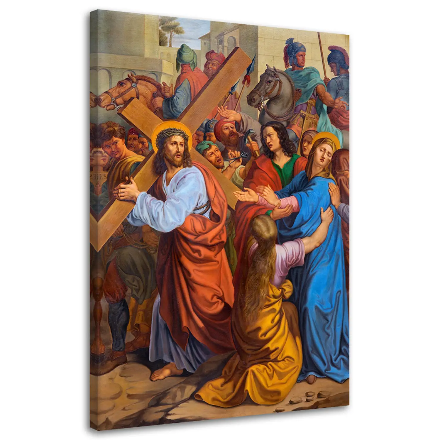 Wandbilder Kreuzweg RELIGI脰S der Jesus