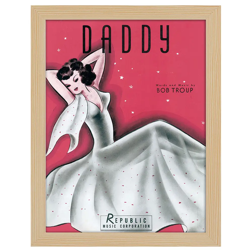 Poster Bilderrahmen Daddy