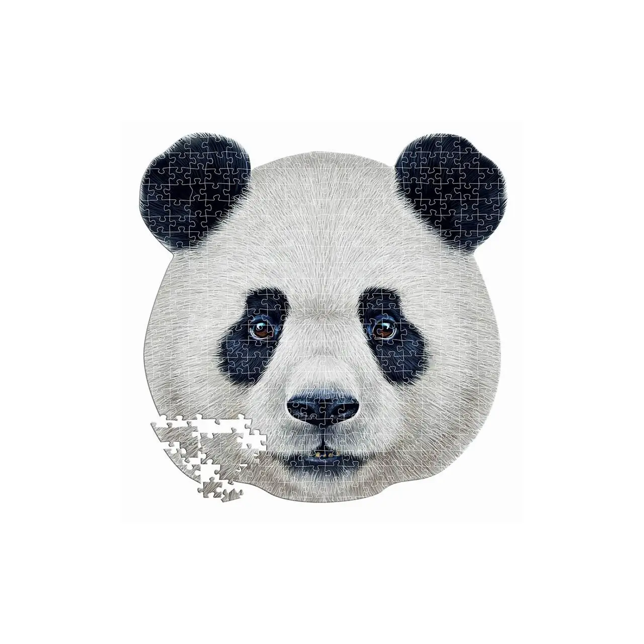 Panda Teile Gesicht Puzzle 400