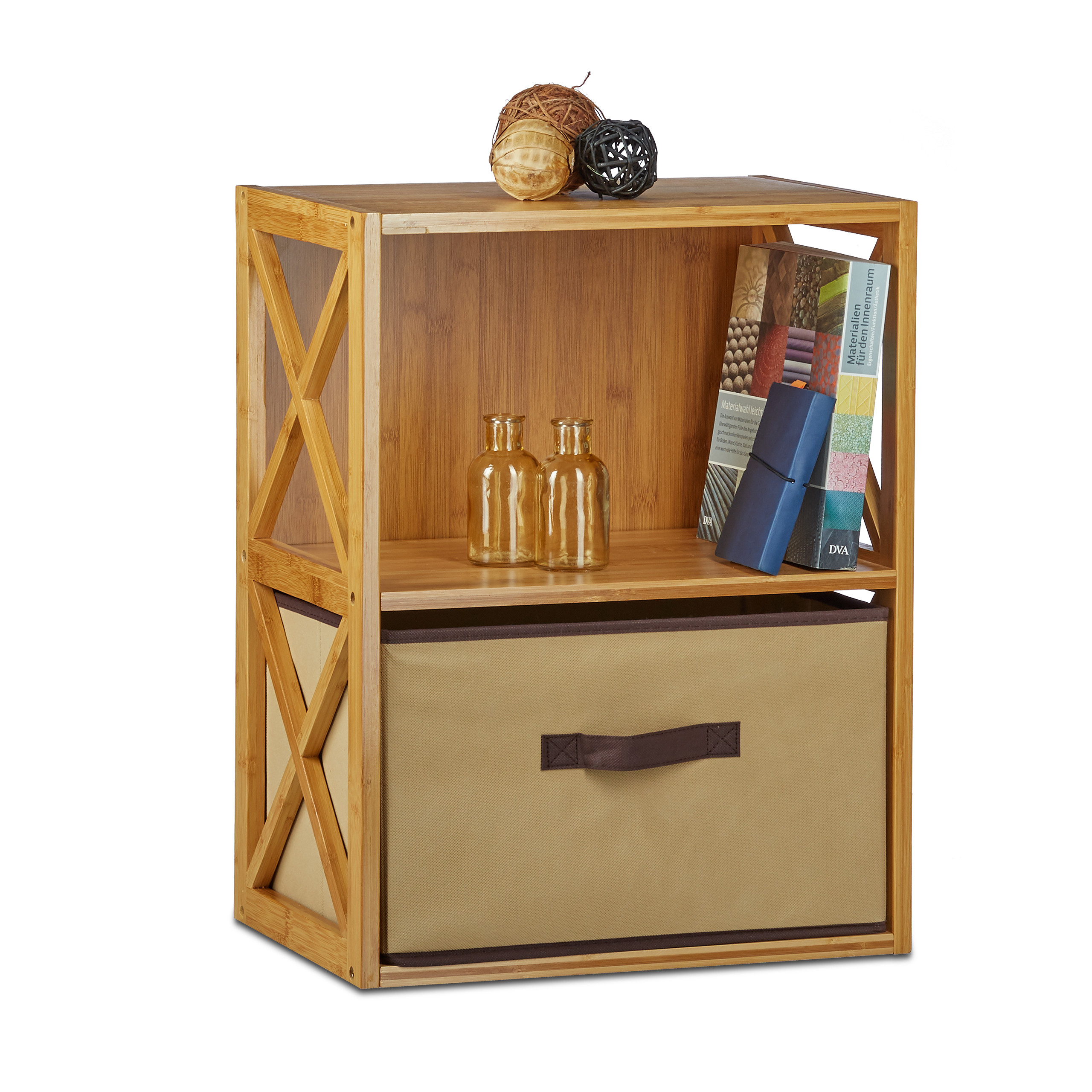 Regal Bambus mit Korb kaufen | home24