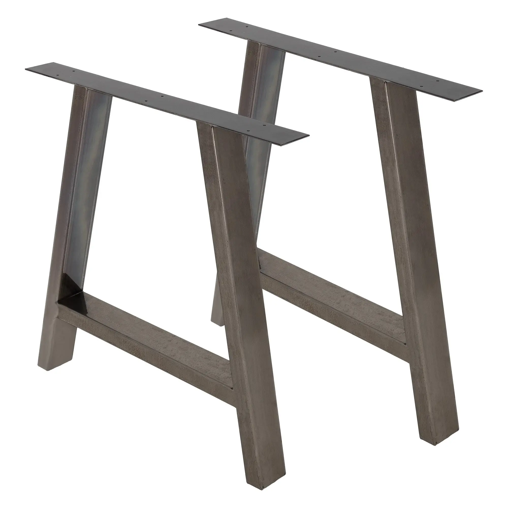 Tischbeine 2er Set 70x725 cm aus Stahl