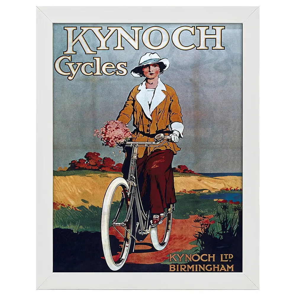 Bilderrahmen Poster Kynoch Cycles | Bilderrahmen