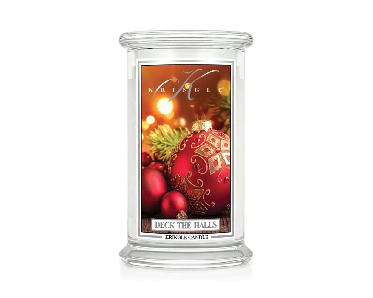 Gro脽e Classic Candle Deck Halls The