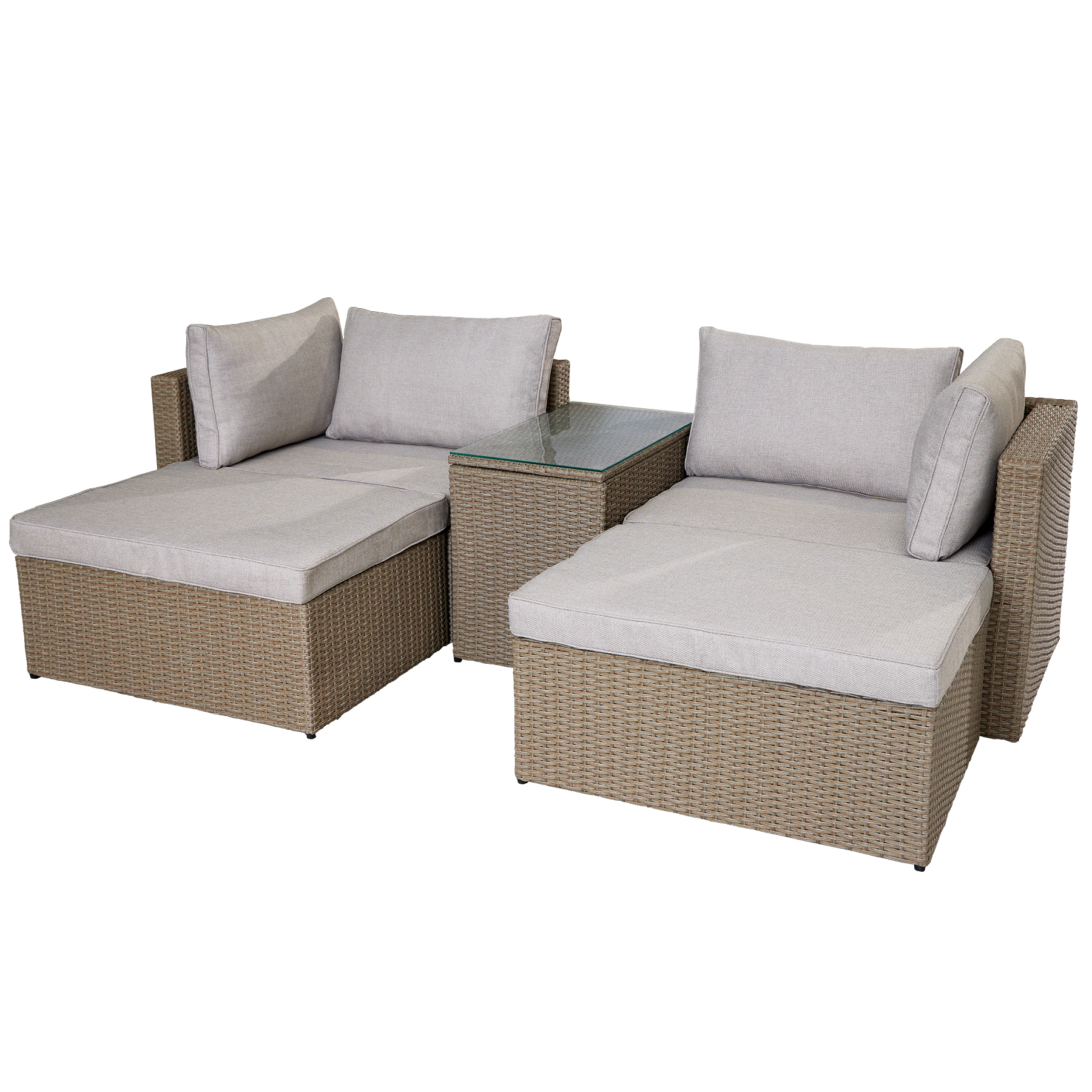 Gartenlounge Set XXL MODULAR kaufen home24