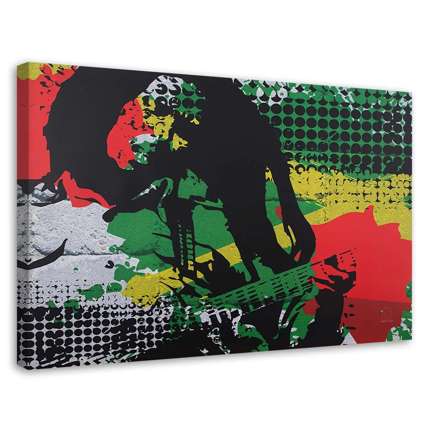 Leinwandbild Bob Marley Reggae Musik
