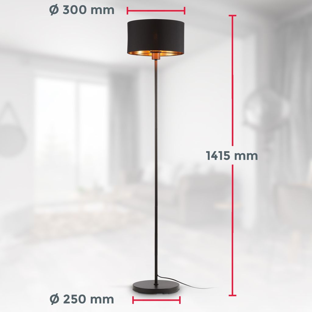 Briloner BKL1417 - lattiavalaisin, korkeus 141,5cm