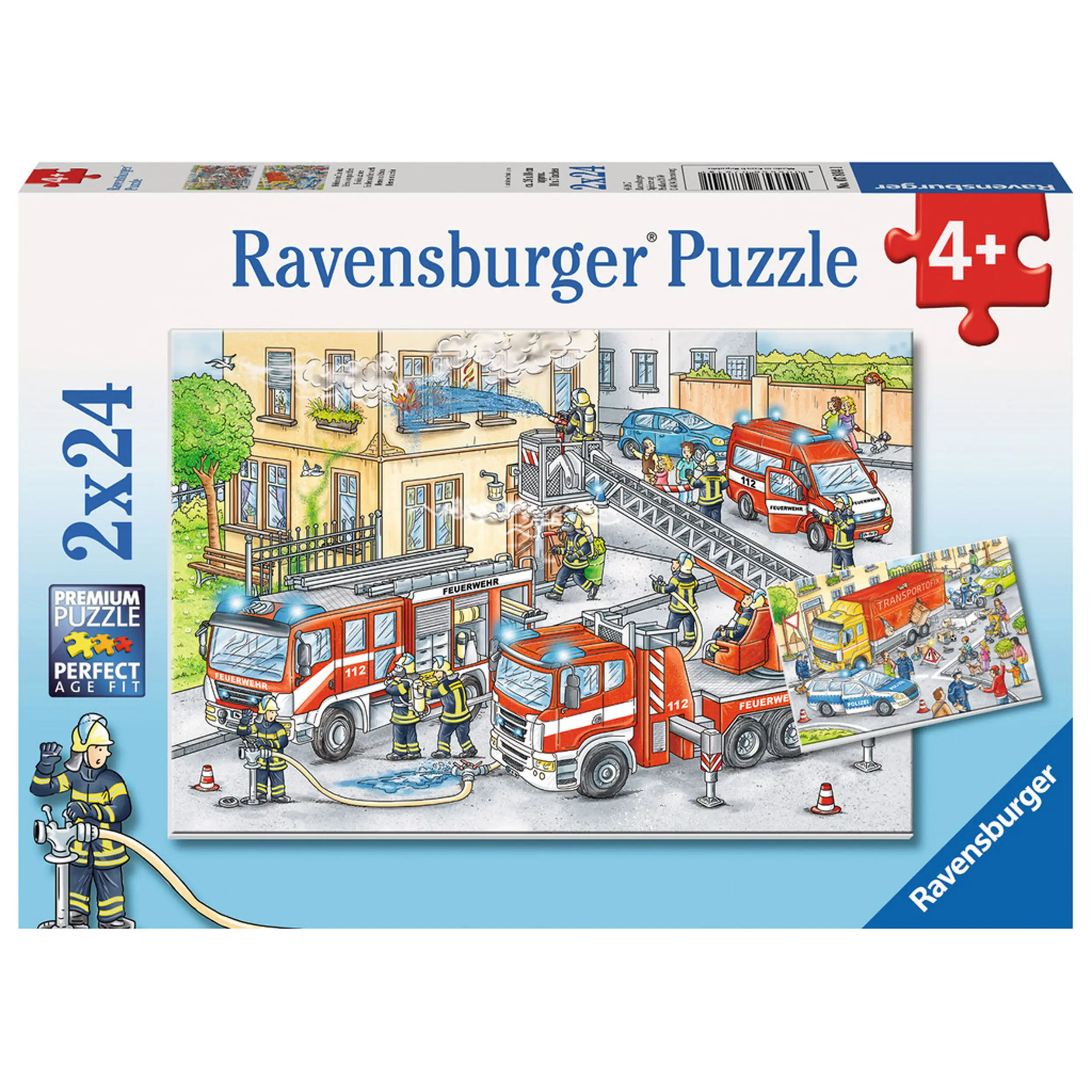 Puzzle Helden in Aktion 2x24 Teile