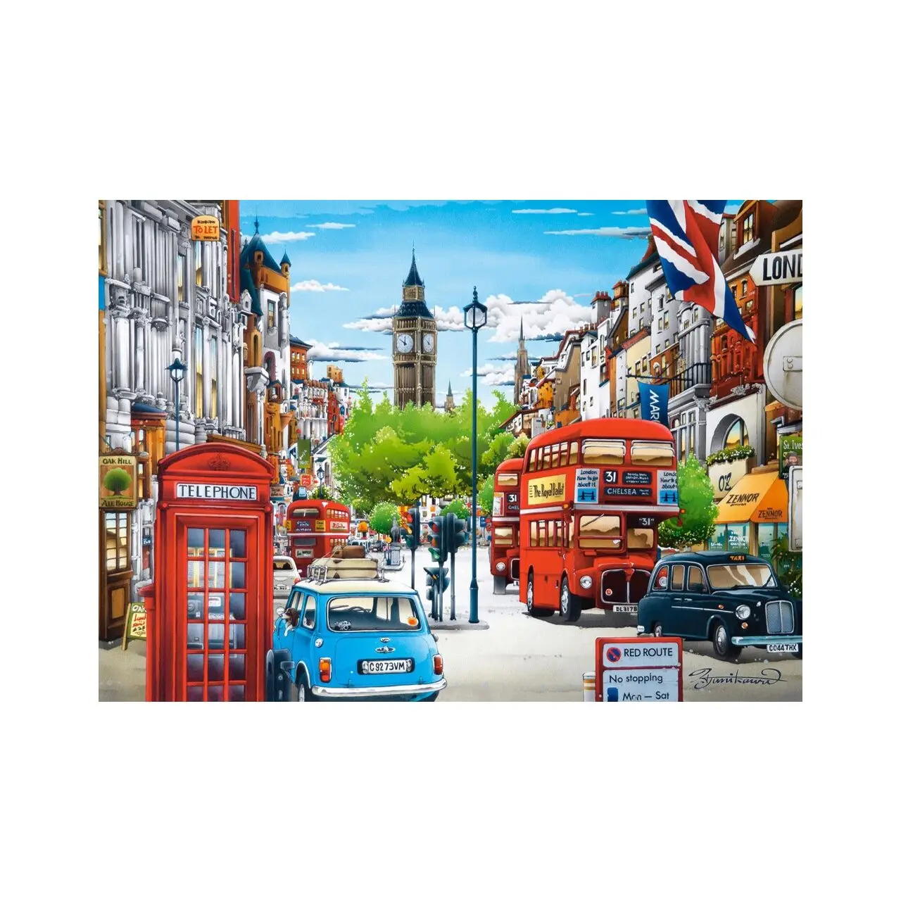 1500 Teile London Puzzle