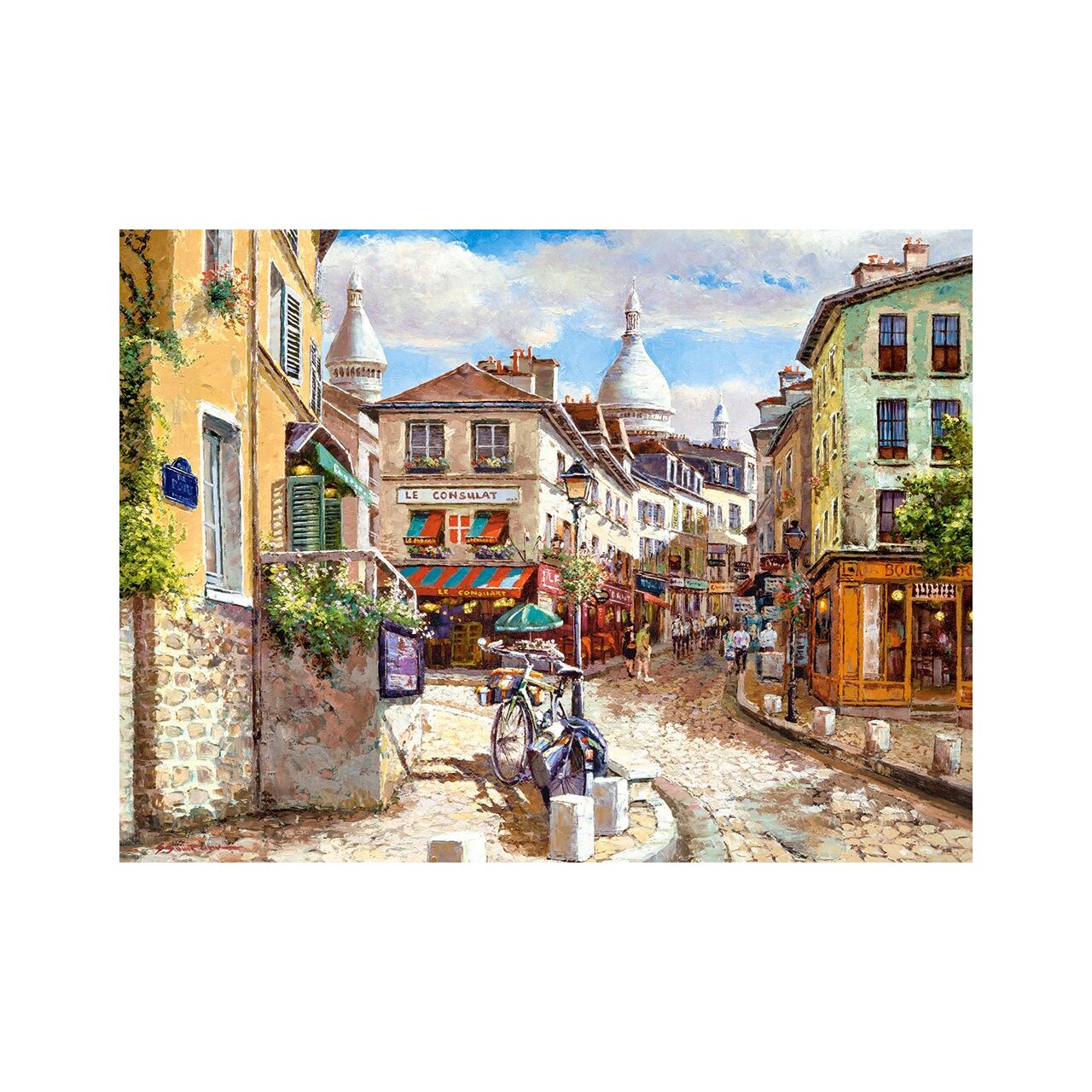Castorland Puzzle 1500 Teile – Italienische Gasse, 68x47 Cm, Für Puzzle-Fans Ab 13