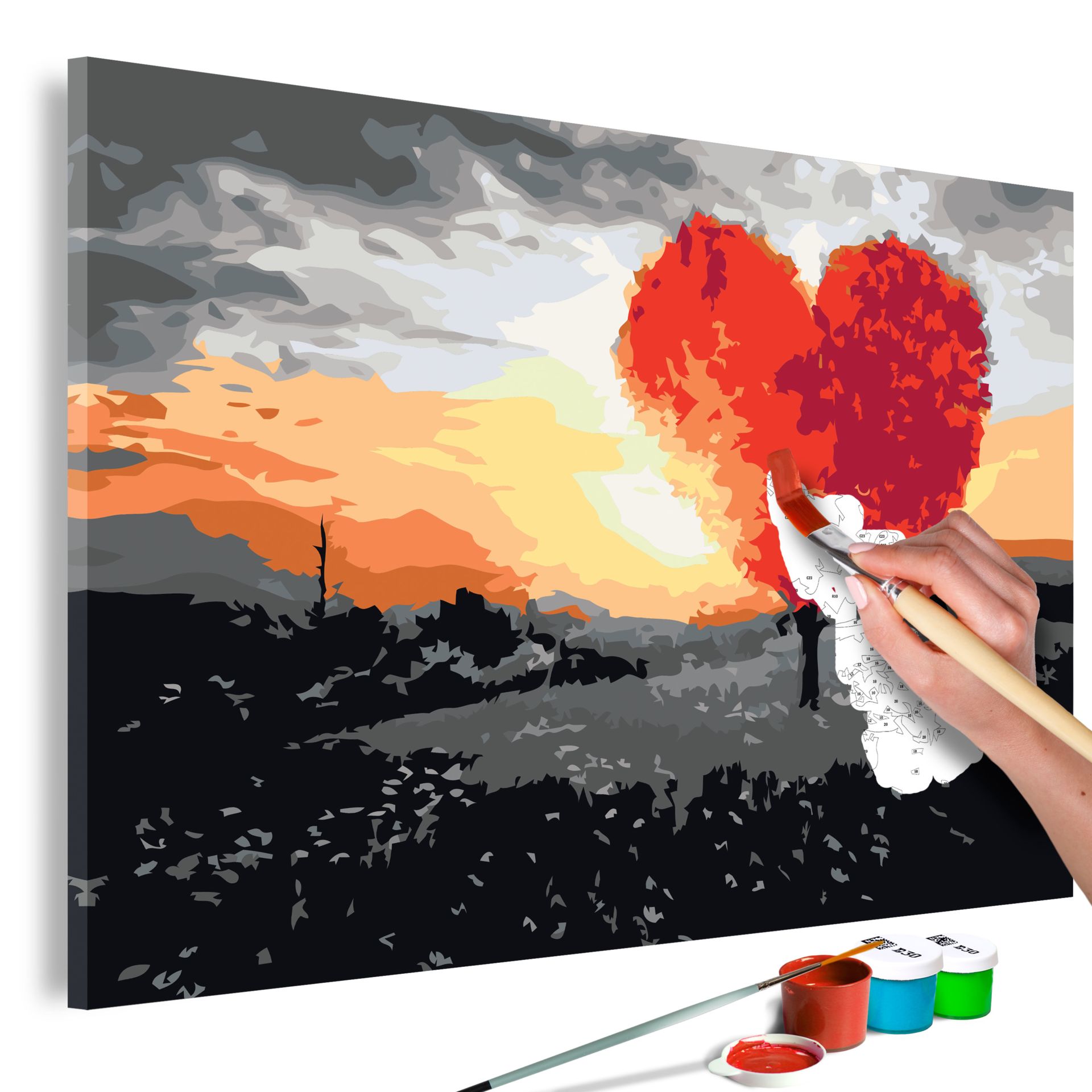 Wandbild Malen nach Zahlen Natur Ep kaufen | home24