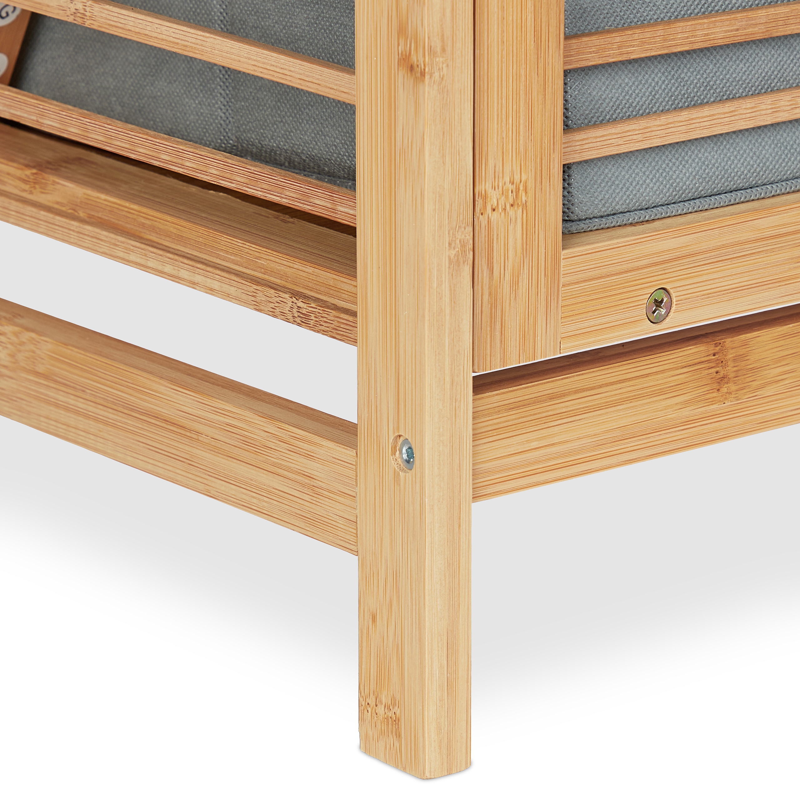 Bambus Badregal mit Wschekorb kaufen | home24