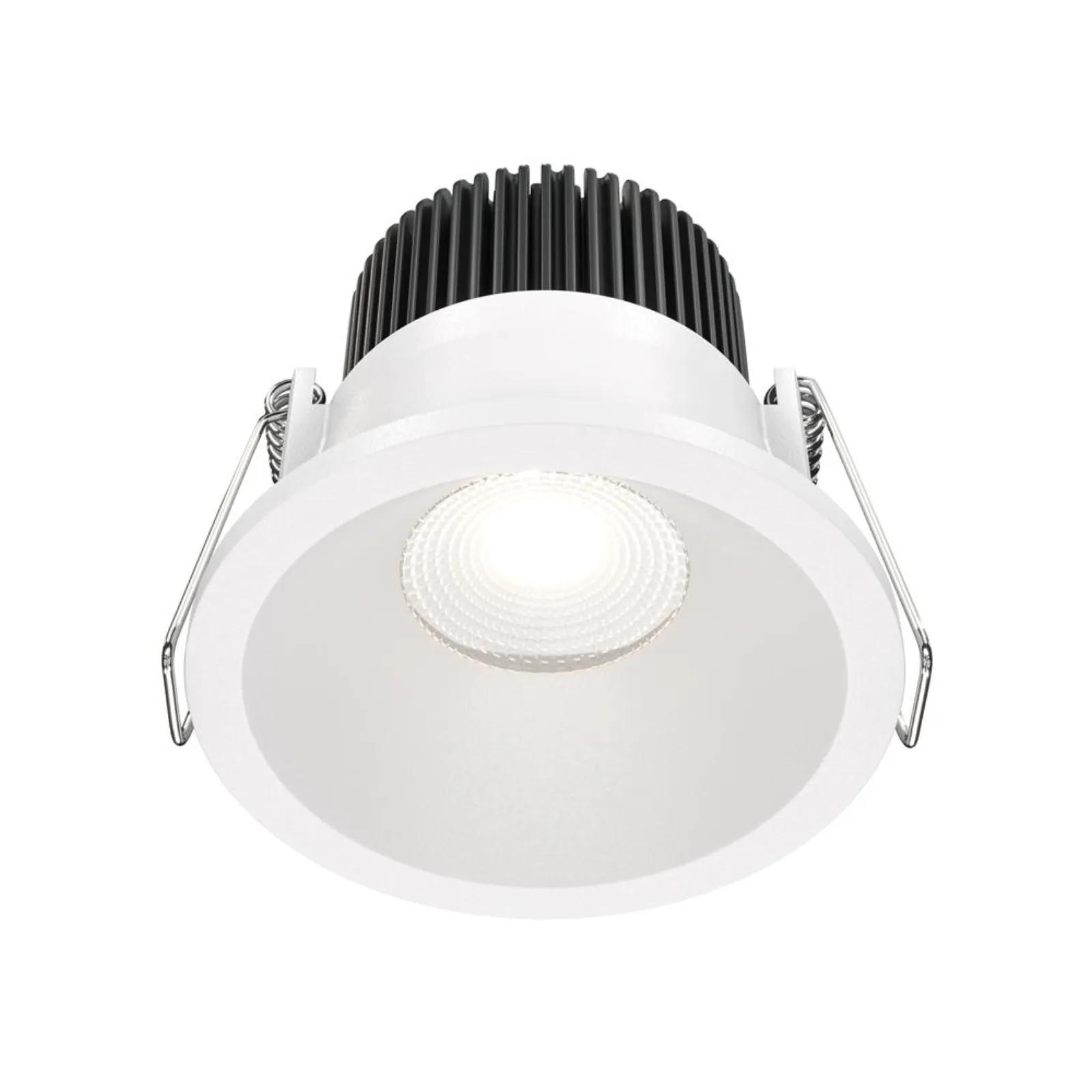 Spot Encastrable MAYTONI 2 Flammes Blanc - Orientable, GU10 (non Inclus), IP20, Dimensions 17.5x9.2x6 Cm - 7