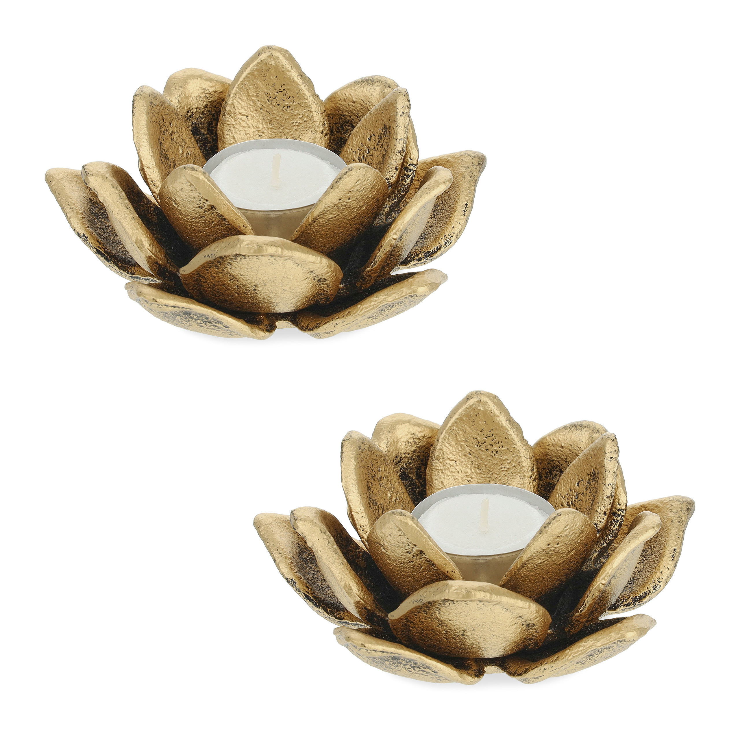 Lot De 6 Bougeoirs Pour Couronne De L'Avent - 8 Cm - Noir - Bougeoirs En Métal - Bougeoirs Piliers - Couronne De L'Avent - Décoration De Noël