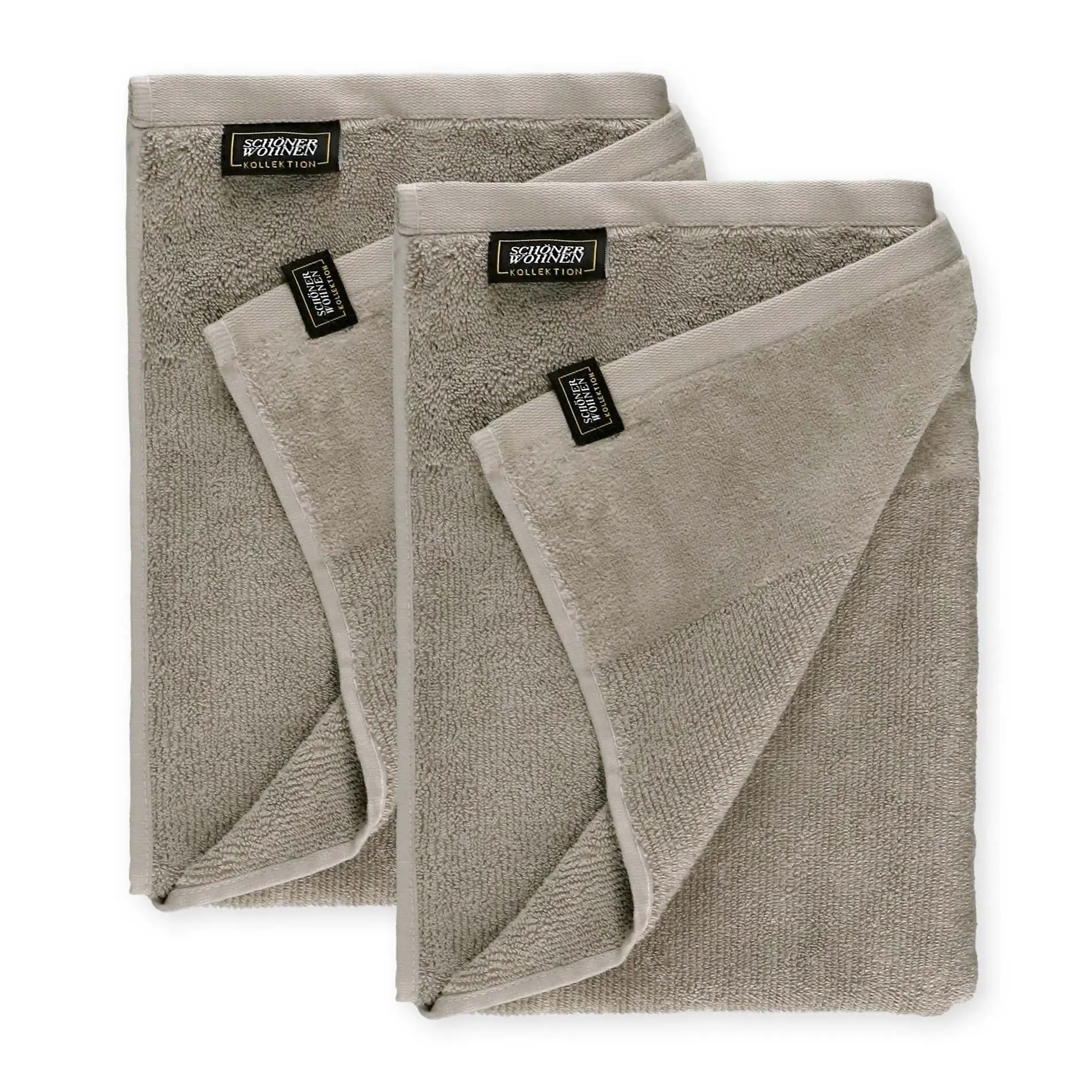 2er Set Duschtuch aus 100 % Baumwolle | Handtuch-Sets