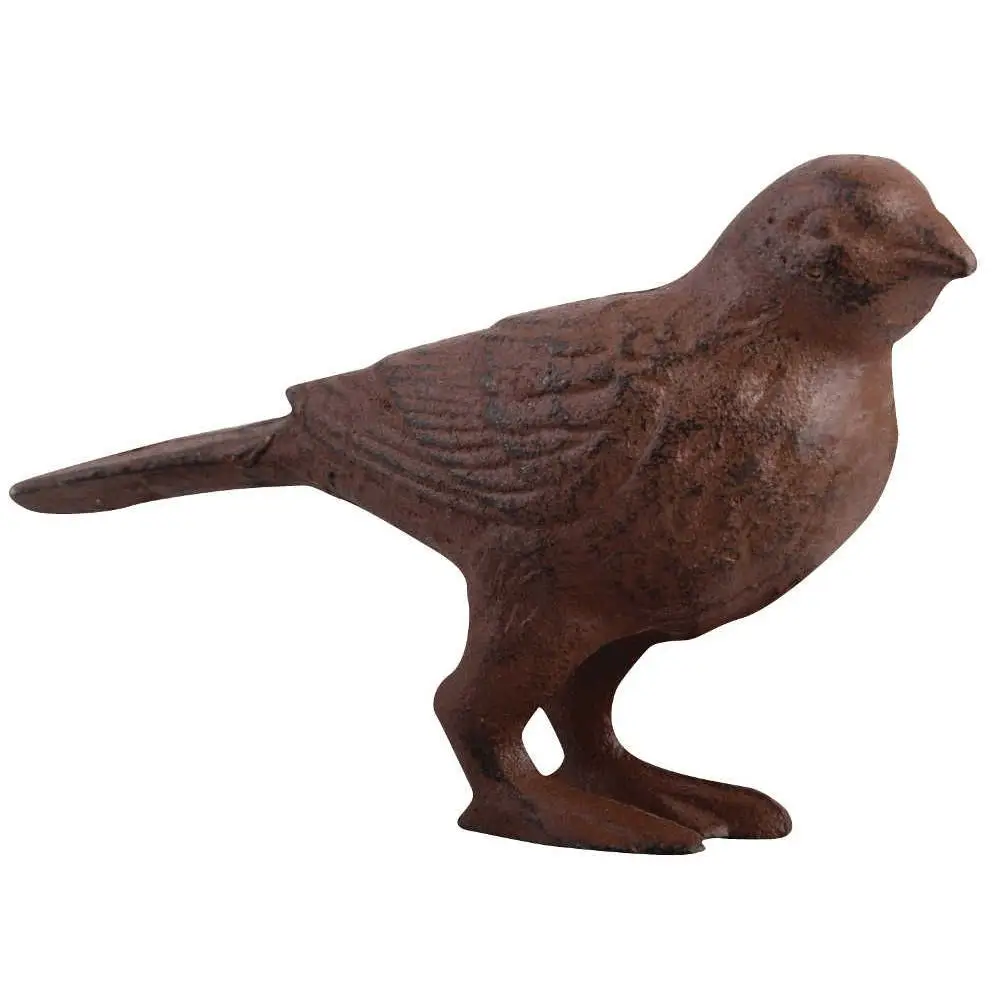 Dekorativer Vogel aus Gusseisen 13x5x8 c