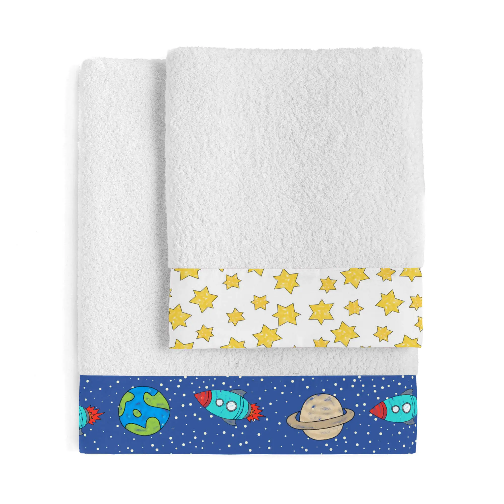 Space rocket Handtuch- set