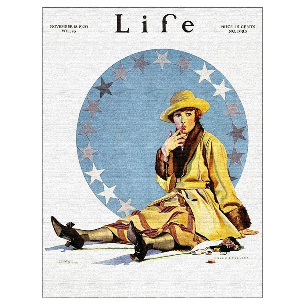 Leinwandbild Life Magazine November 1920