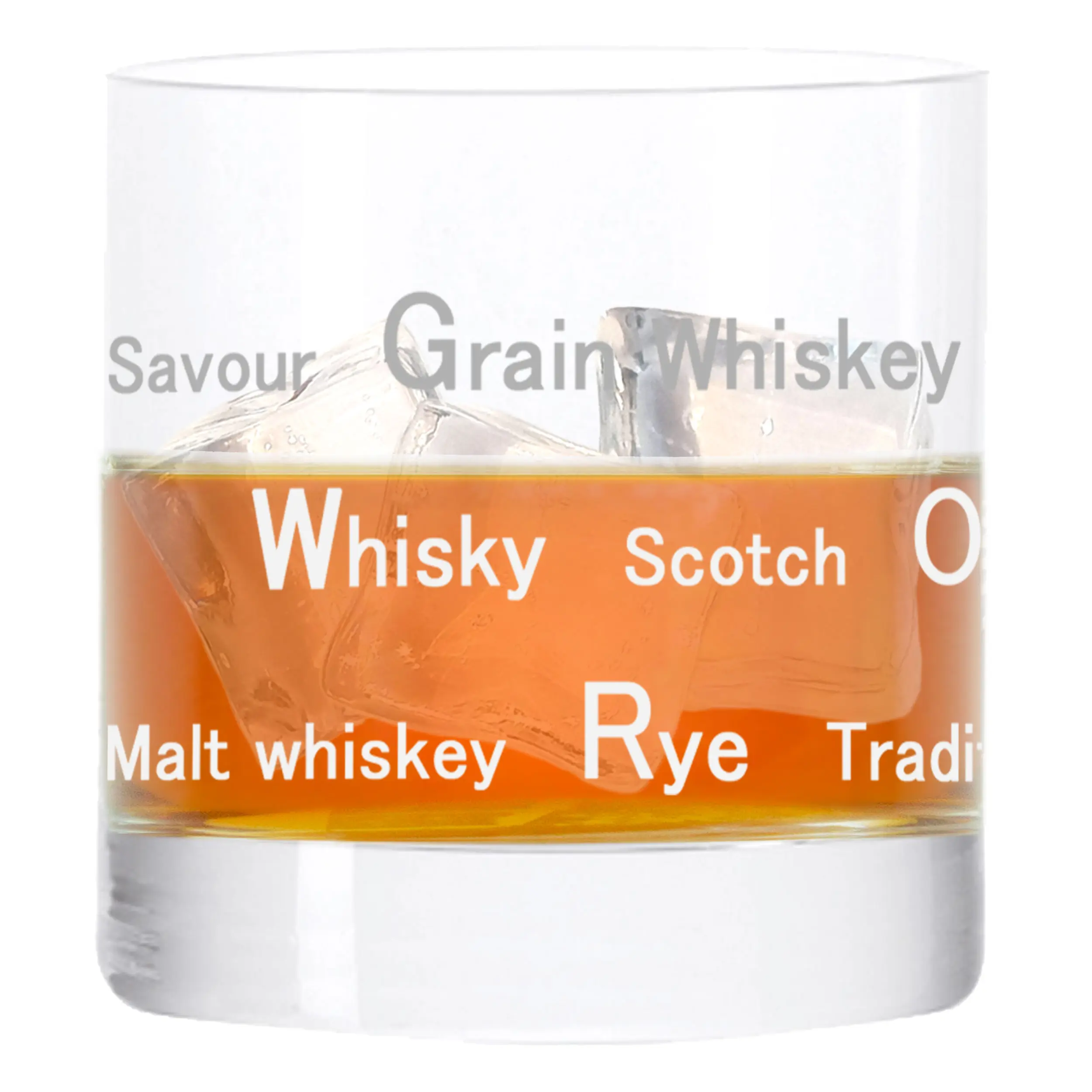 Gravur-Whiskybecher Stil 01