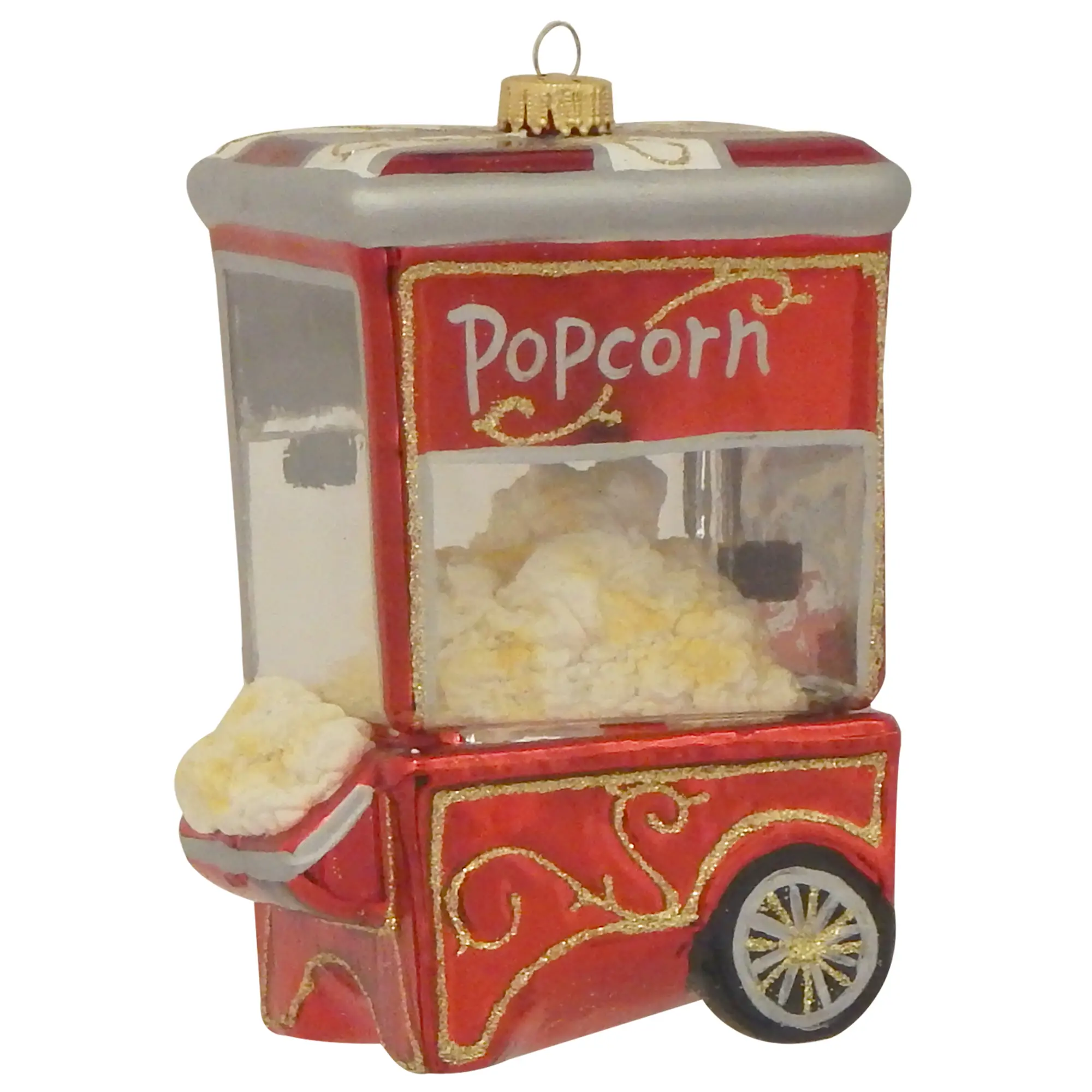 Popcornmaschine Glas 10cm aus