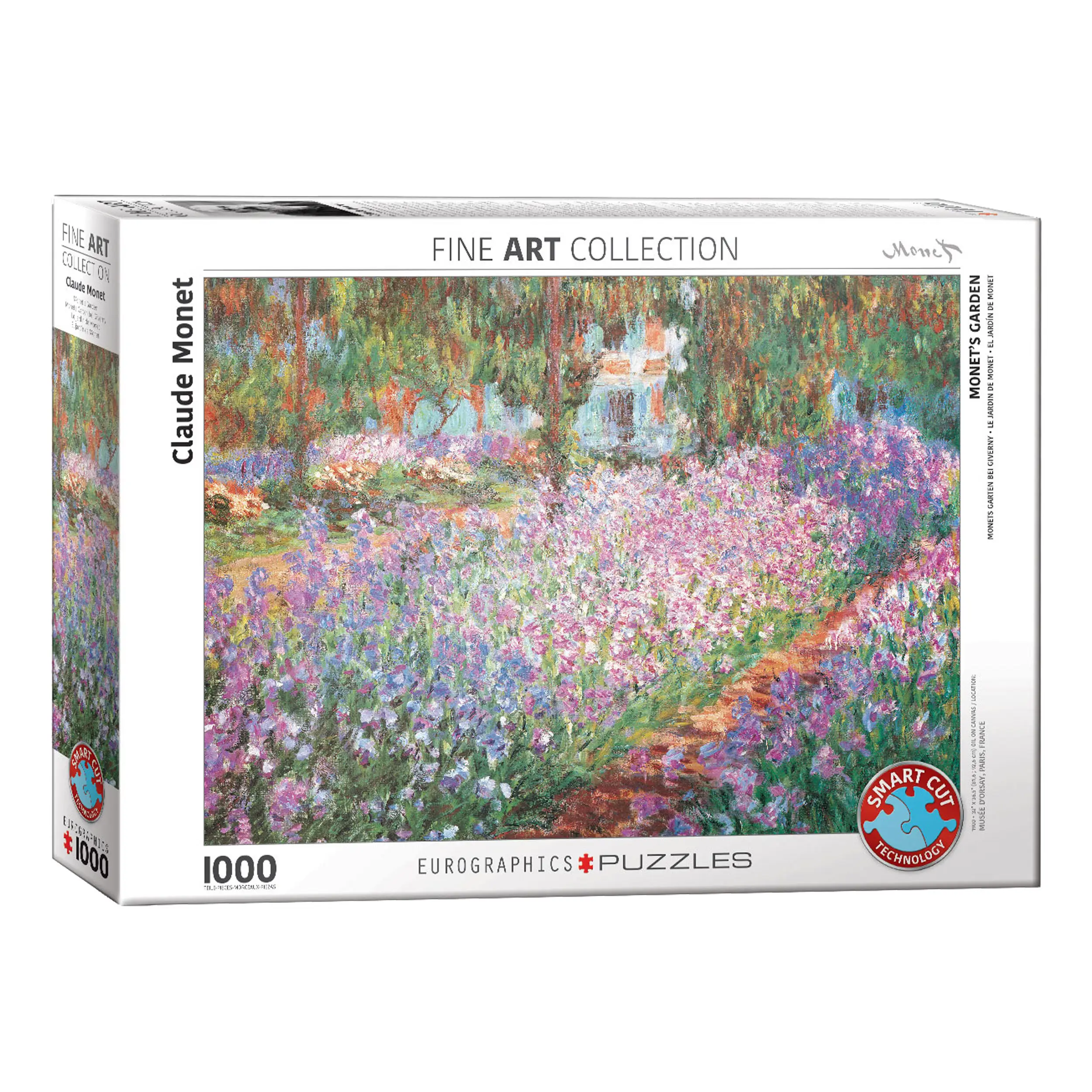 Puzzle Monets 1000 Garten