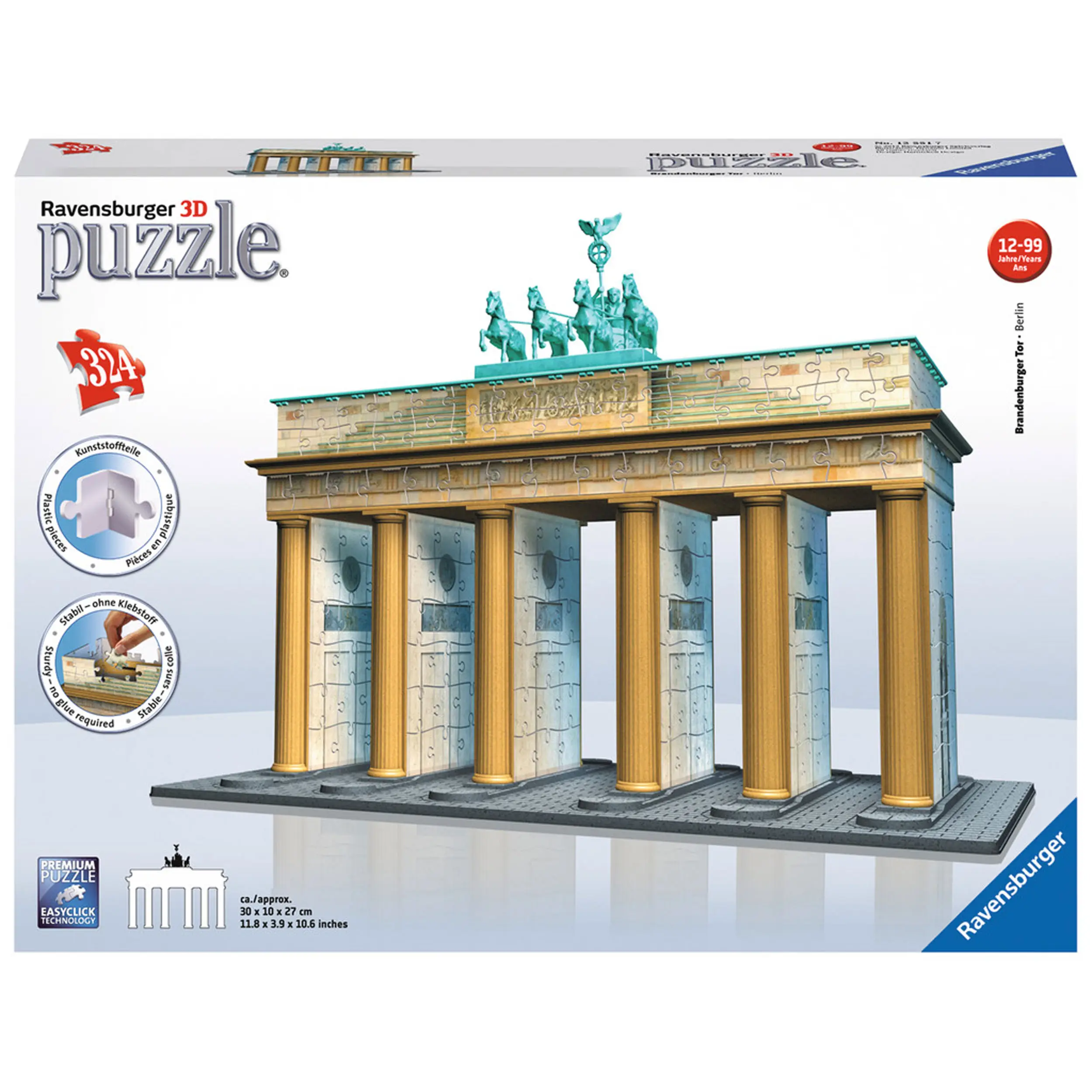 Brandenburger Bauwerke 3D Tor Puzzle