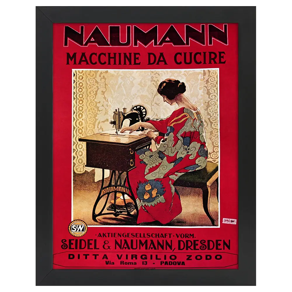 Bilderrahmen Macchine Cucire da Naumann