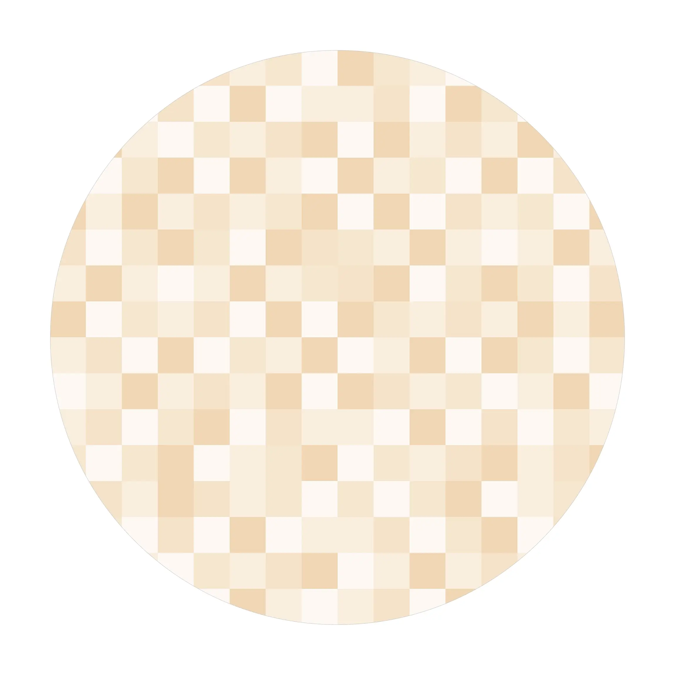 Geometrisches Muster Gelb Mosaik
