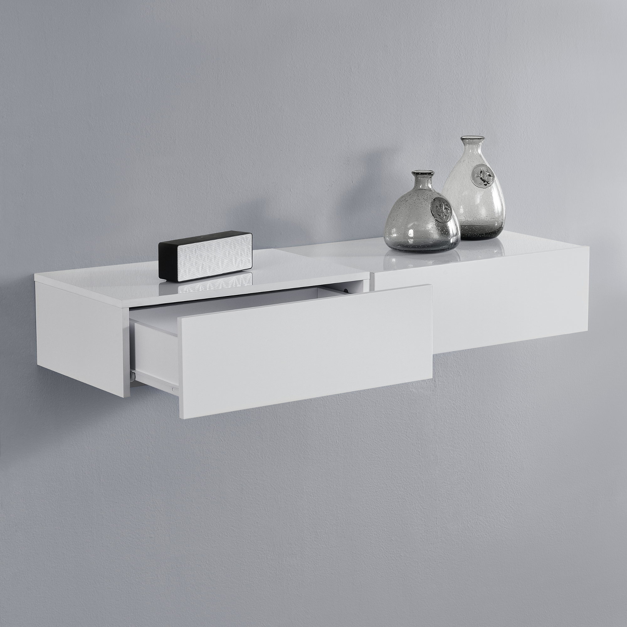 Wandregal-Set mit Schublade Oslo kaufen