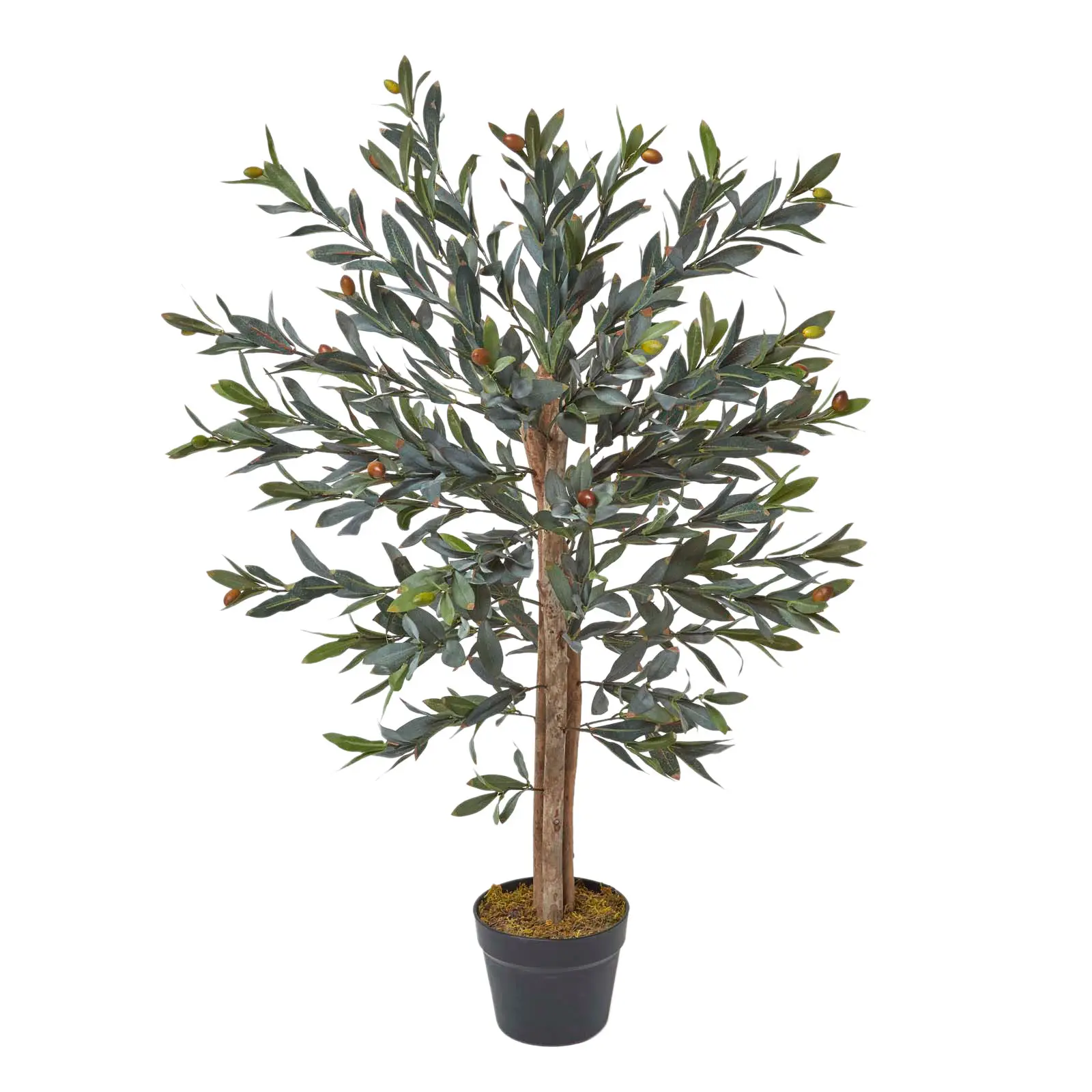 90 cm Olivenbaum Kunstbaum Gr眉n