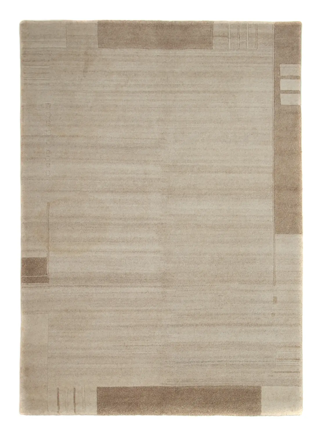 Nepal Teppich - 200 x 140 cm - beige