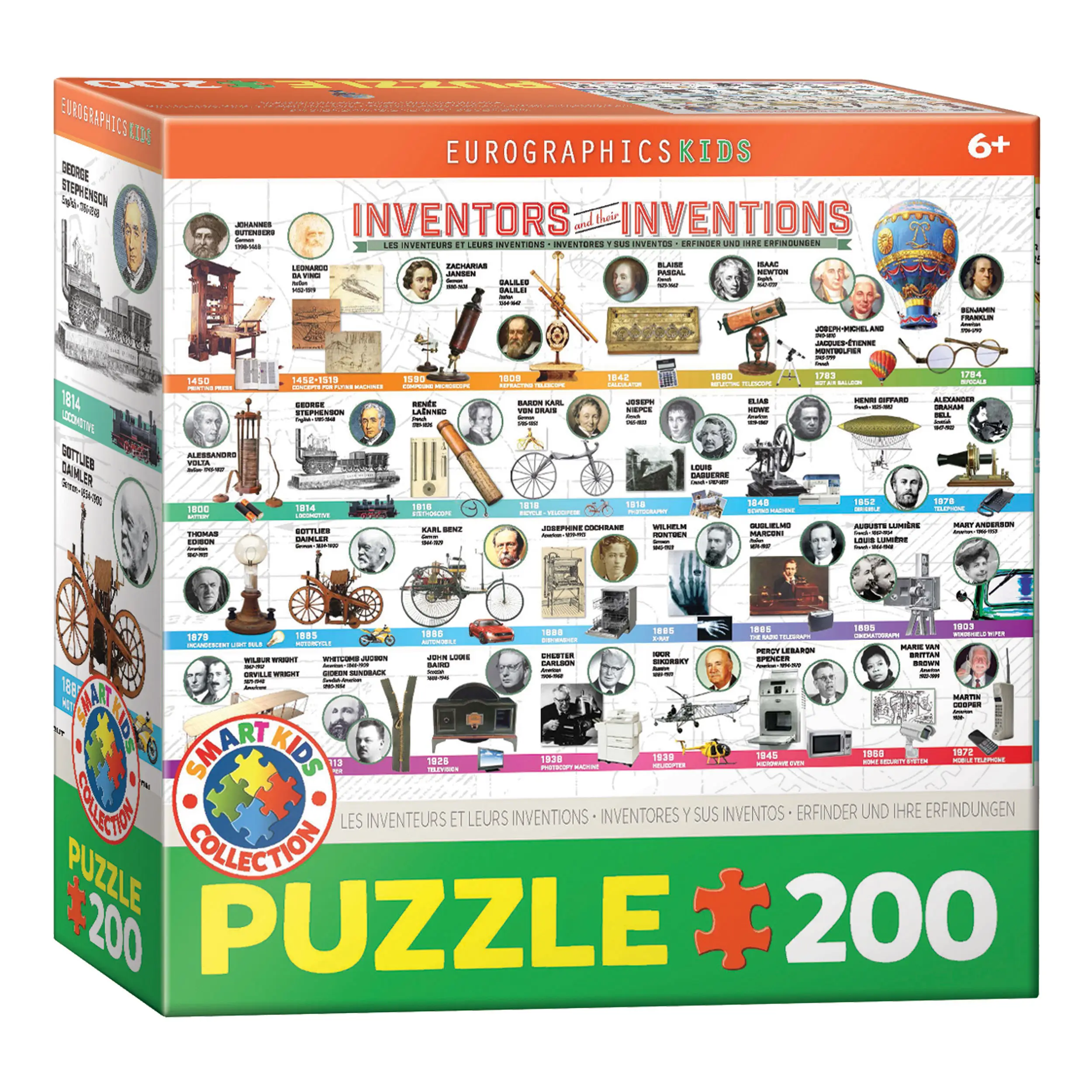 Puzzle Erfindungen und ihre Erfinder