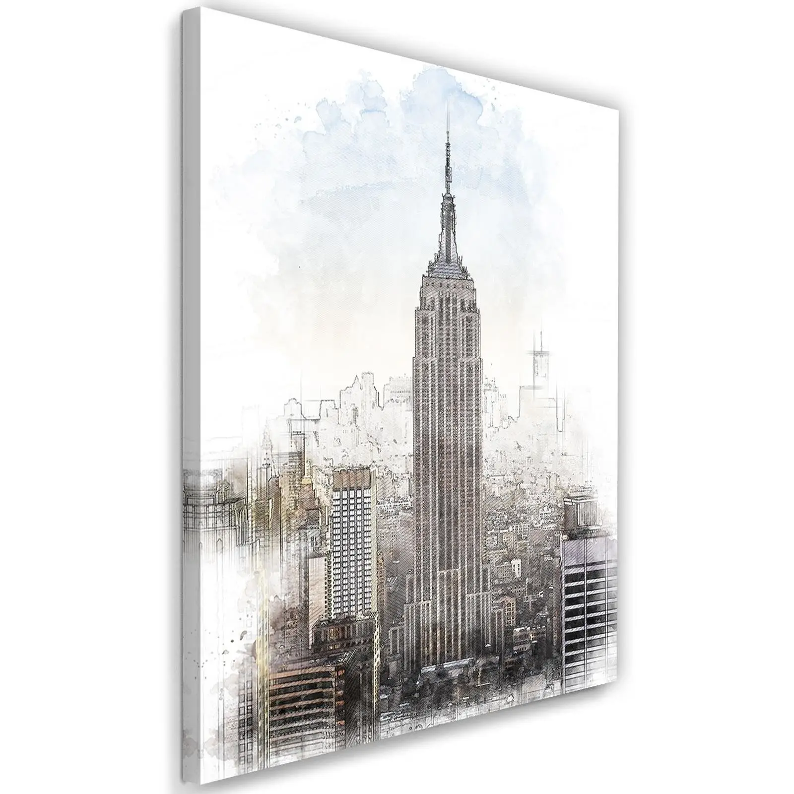 Leinwandbilder New York City wie gemalt