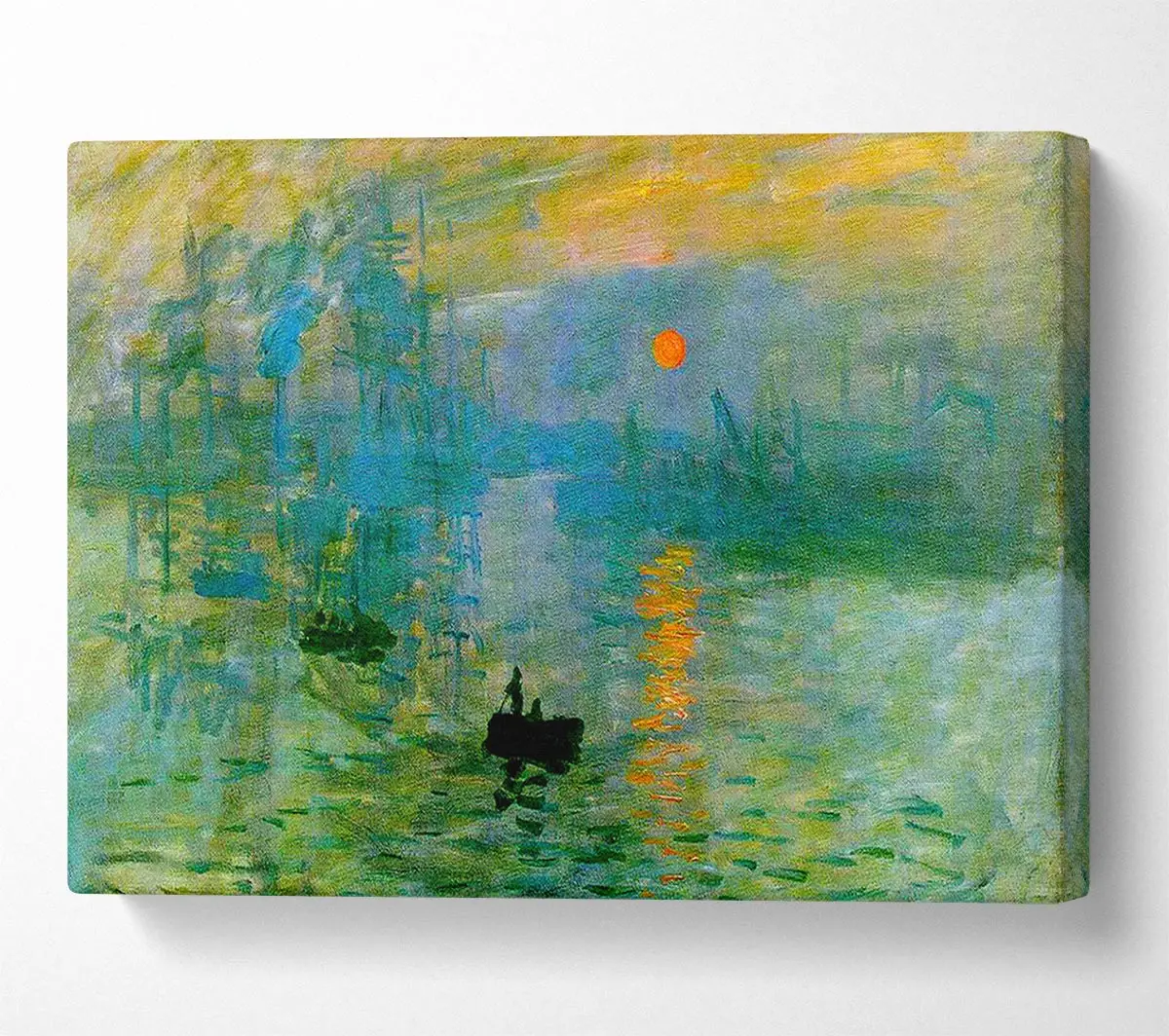 Leinwanddruck Monet Sunset Einteilig