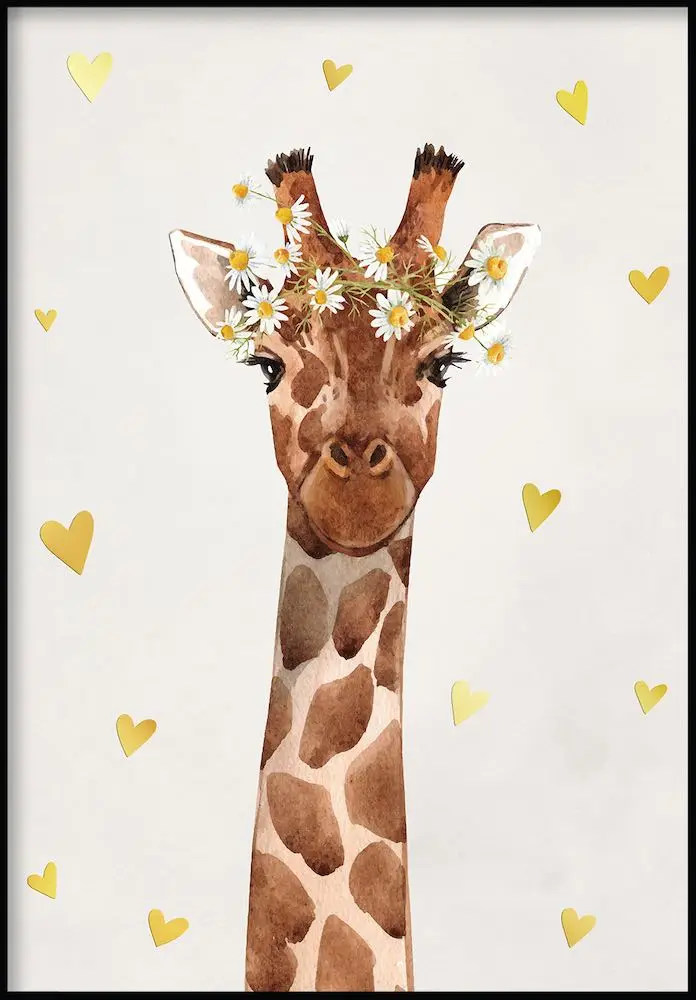 Giraffe Poster | Poster