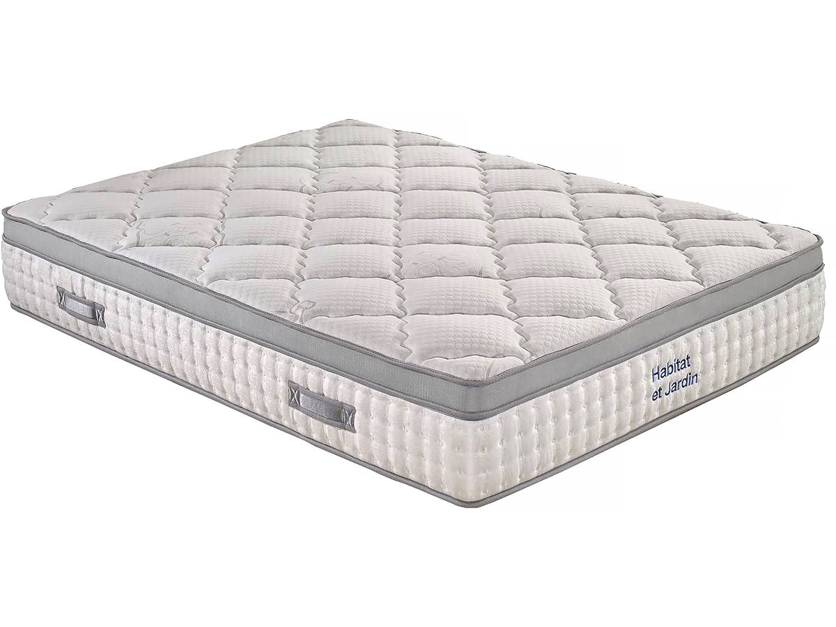 KUO Baby Kinderbettmatratze Mowgli 117x57cm | Federkern Mit Kokosfaser