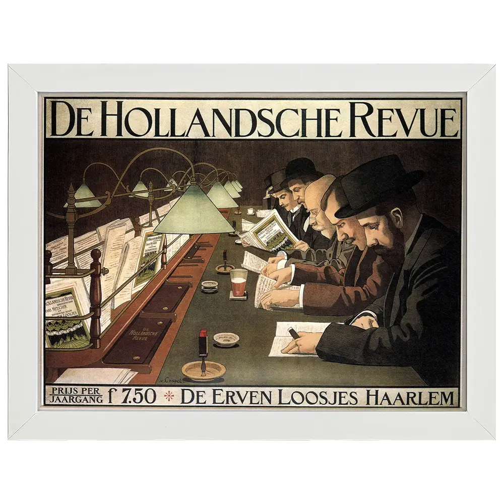 Bilderrahmen Poster De Hollandsche Revue