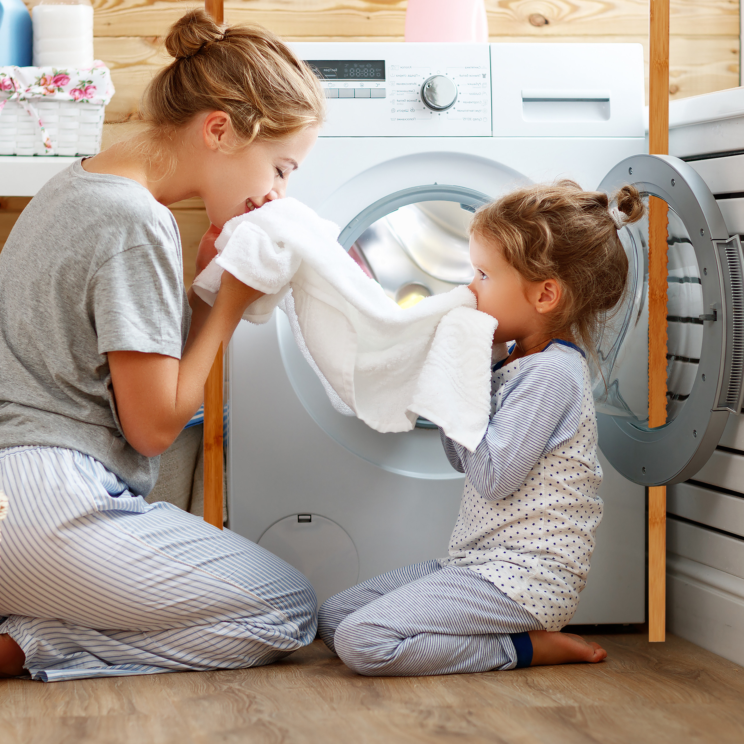 Waschmaschinenschrank Bambus kaufen | home24