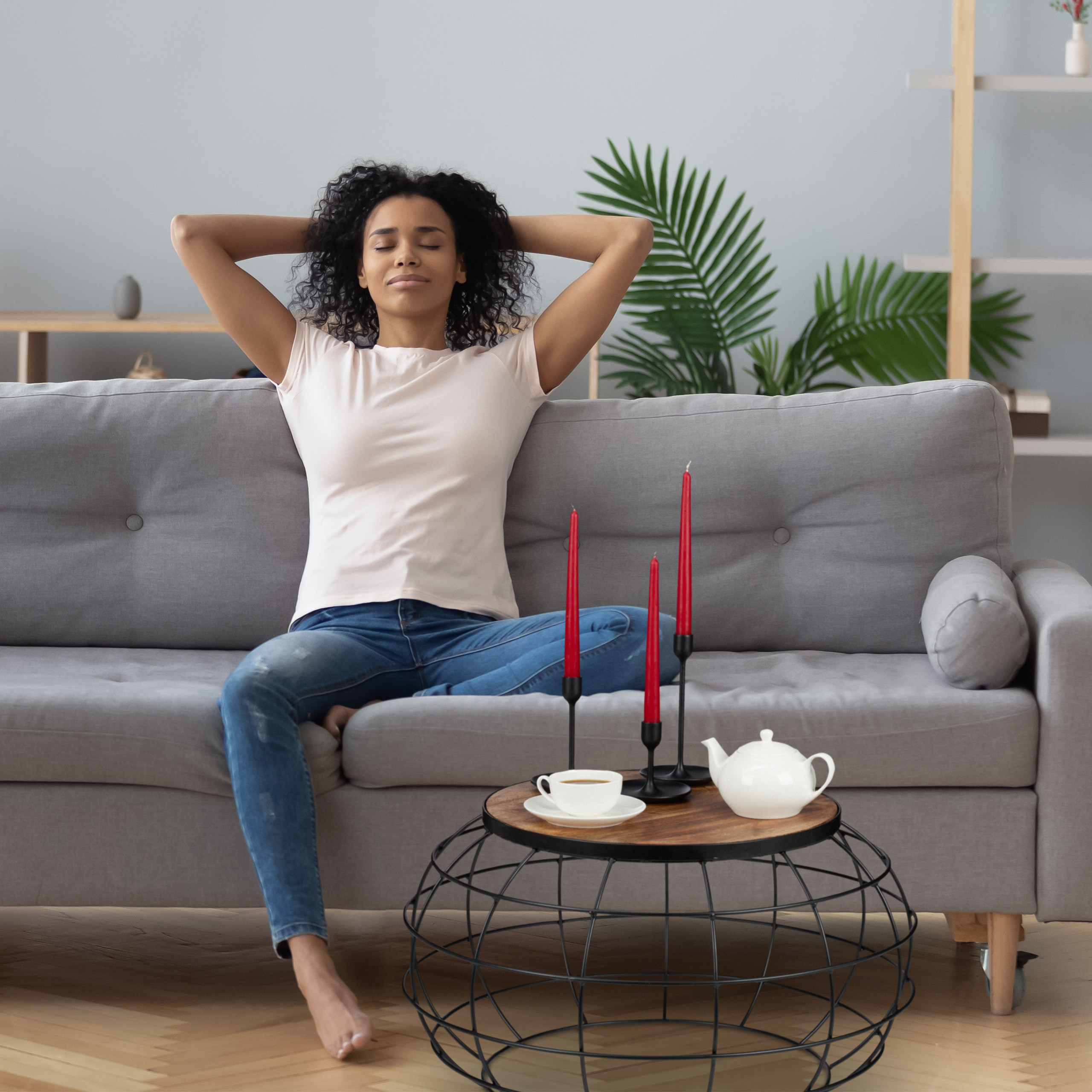 Homgoday Couchtisch Aus Mangoholz – Industrial Vintage Tisch Mit Schubladen & Rädern