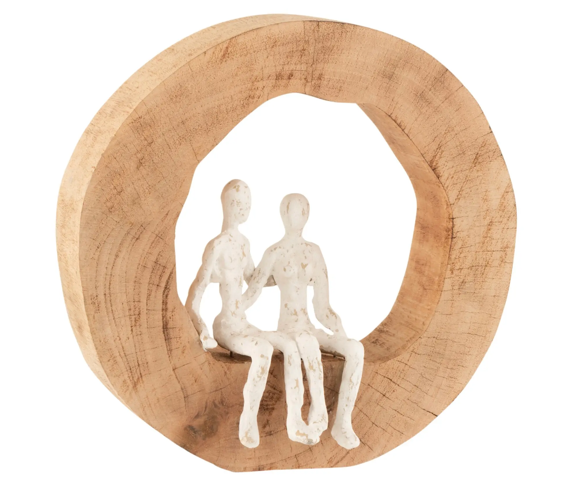 Herzen\' Alu \'Verbundene Holz Skulptur