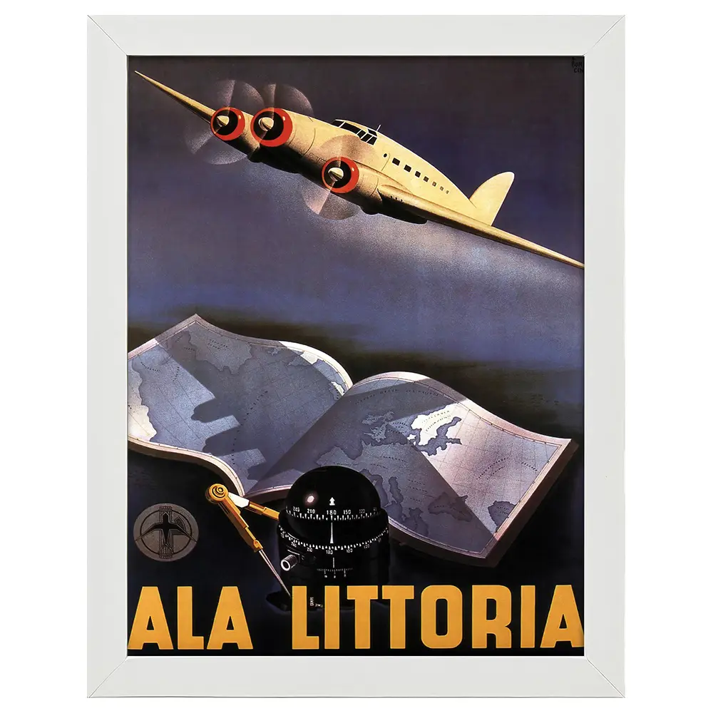 Bilderrahmen Poster ALA Littoria
