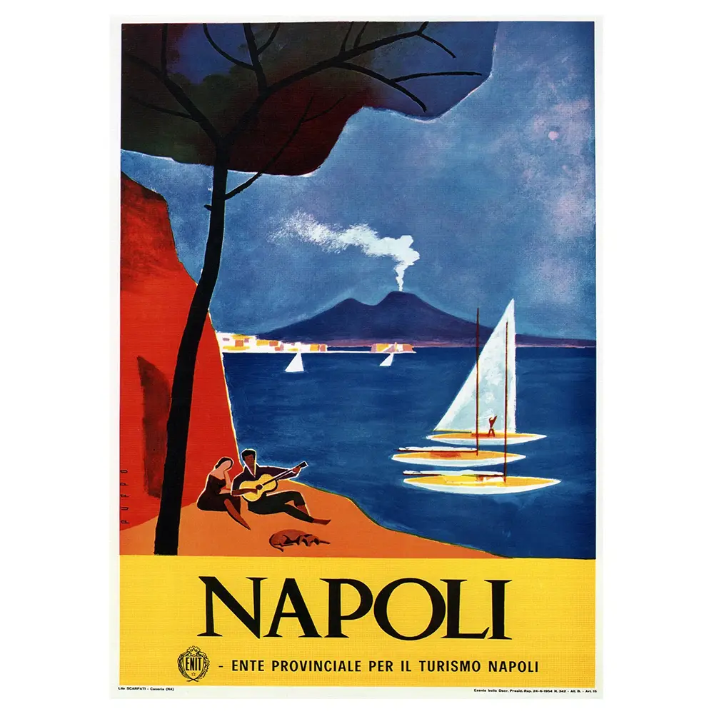 Leinwandbild Napoli