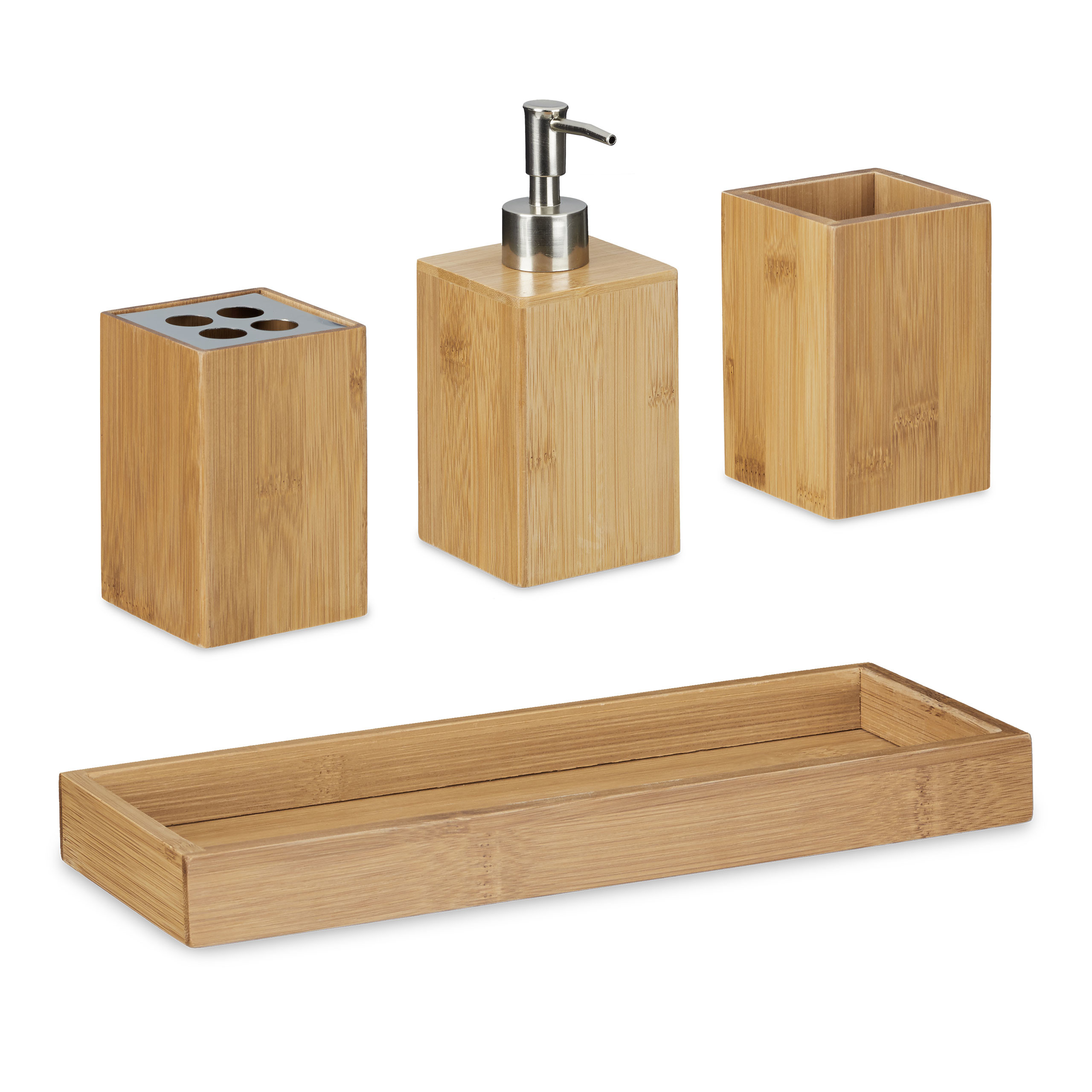 Bad-Accessoires-Set Bambus kaufen | home24