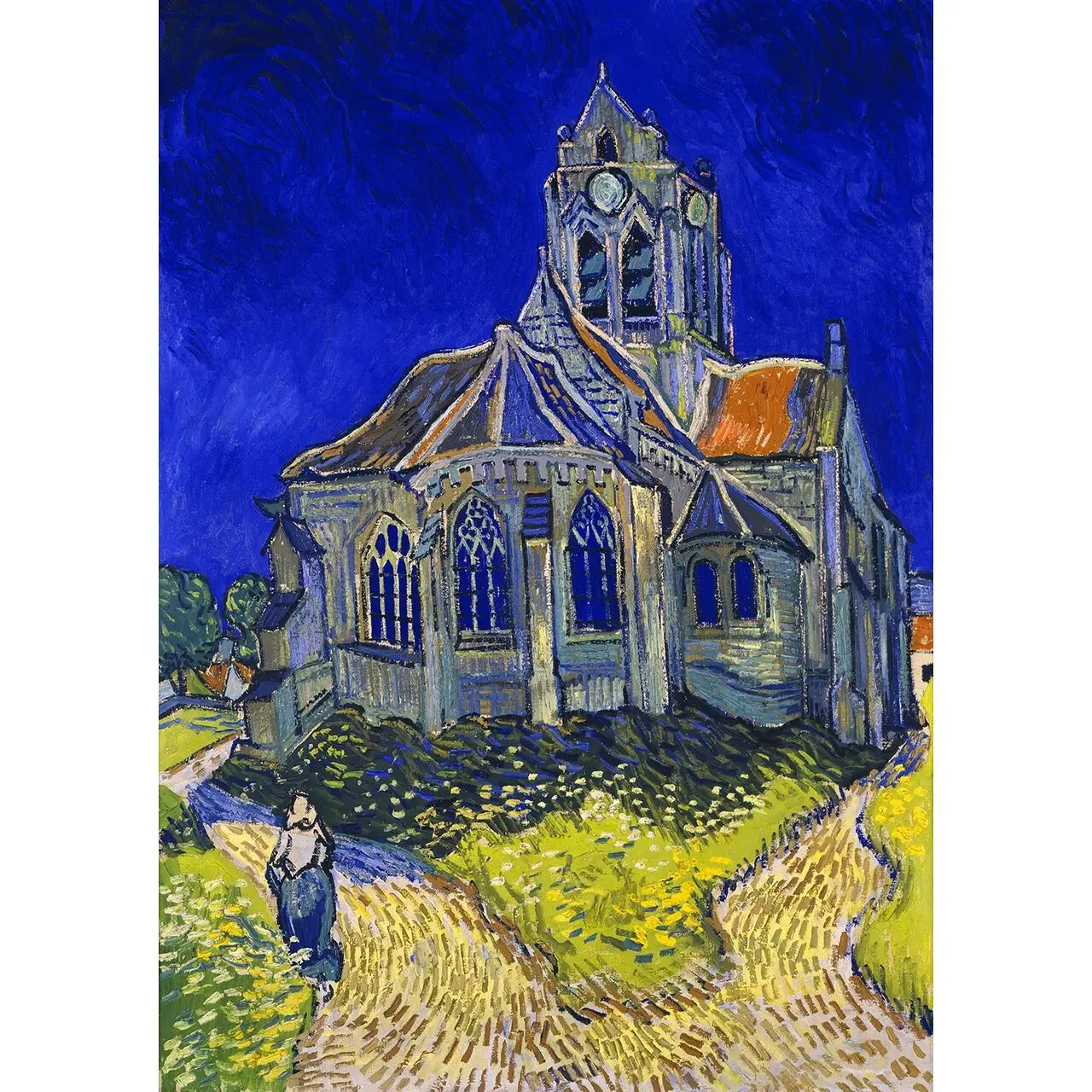 Puzzle Sie Die Kirche in Auvers sur Oise | Puzzles