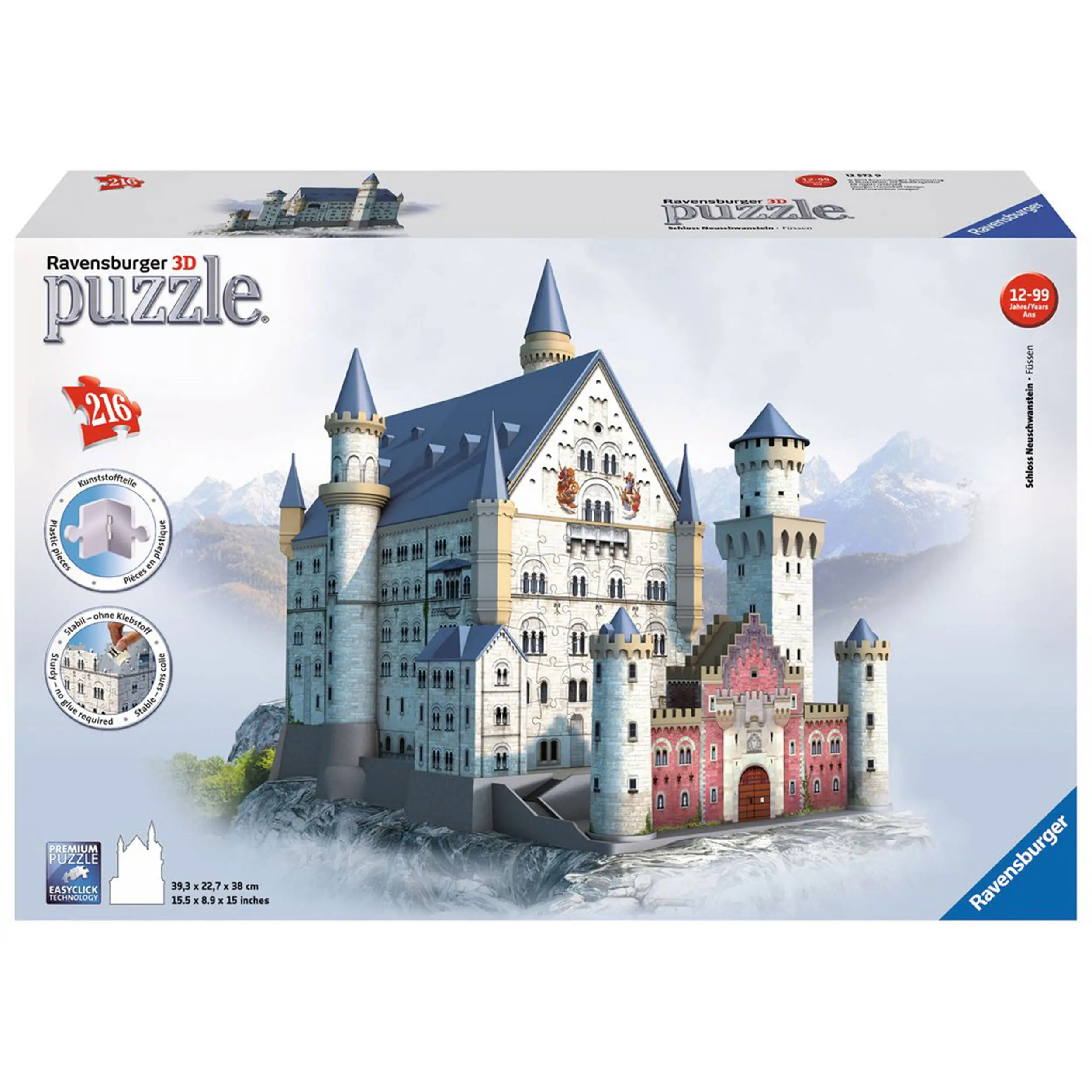 3DPuzzle Schloss Neuschwanstein