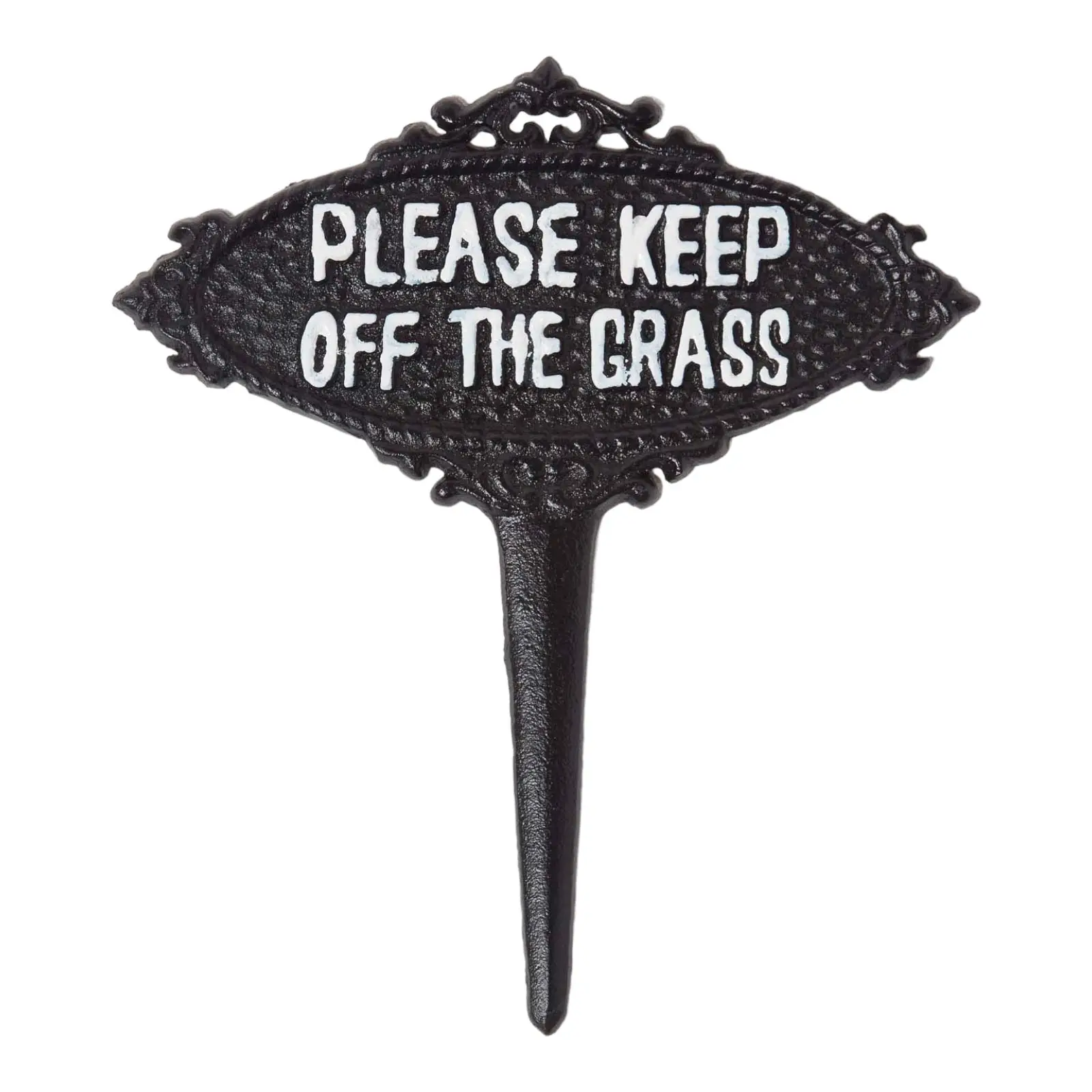 Schild - Keep Off The Grass