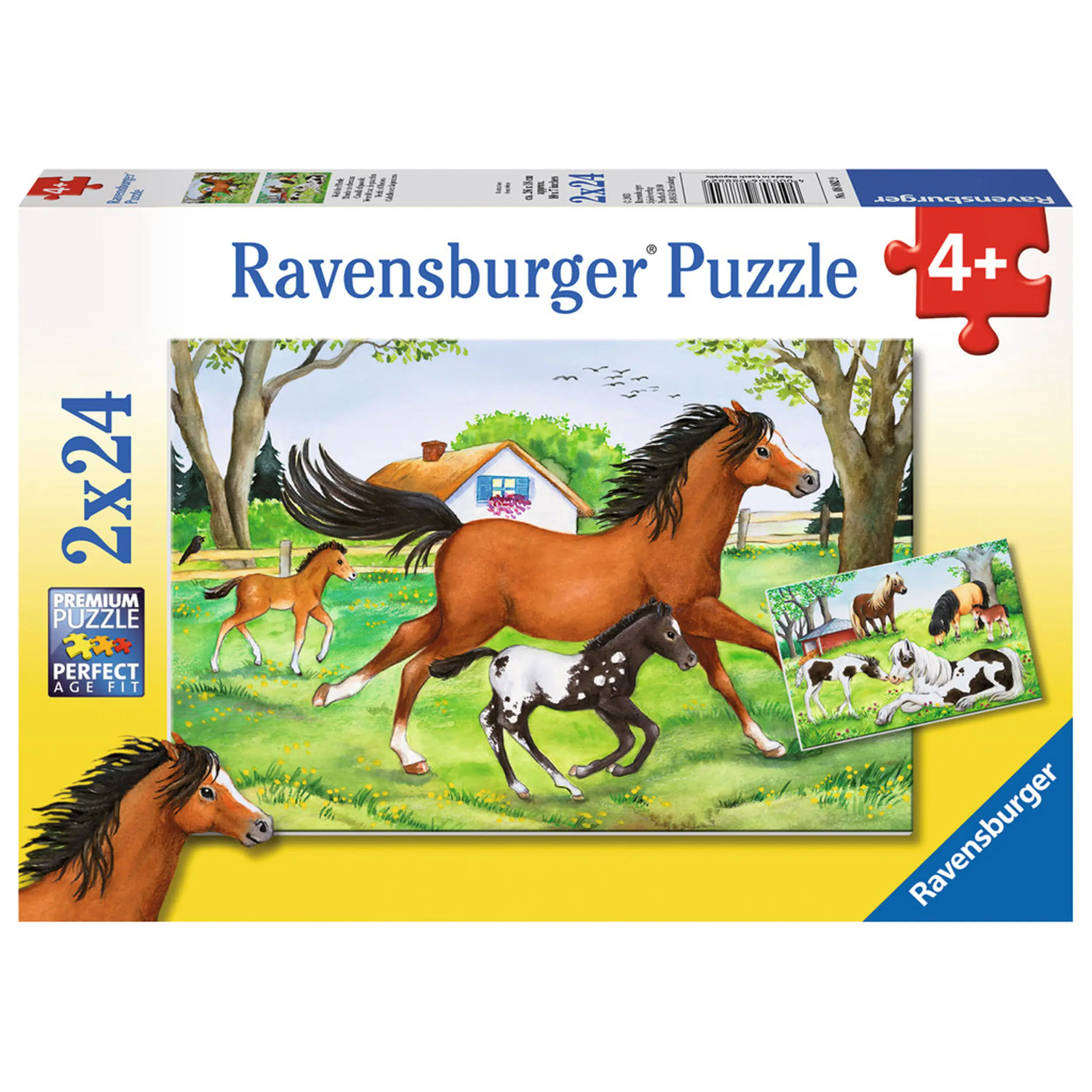 Puzzle Welt Der Pferde