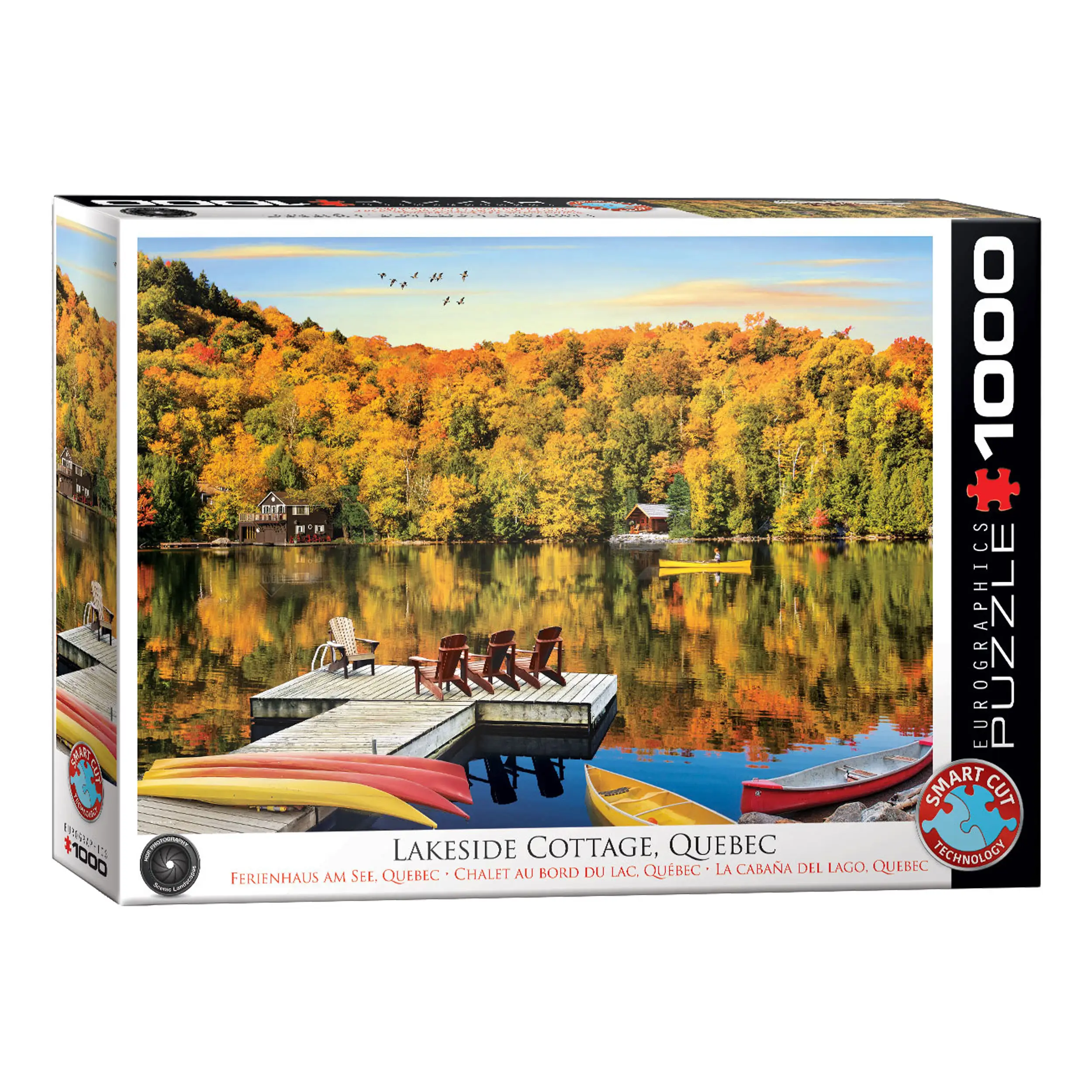 Puzzle Lakeside Cottage Quebec 1000